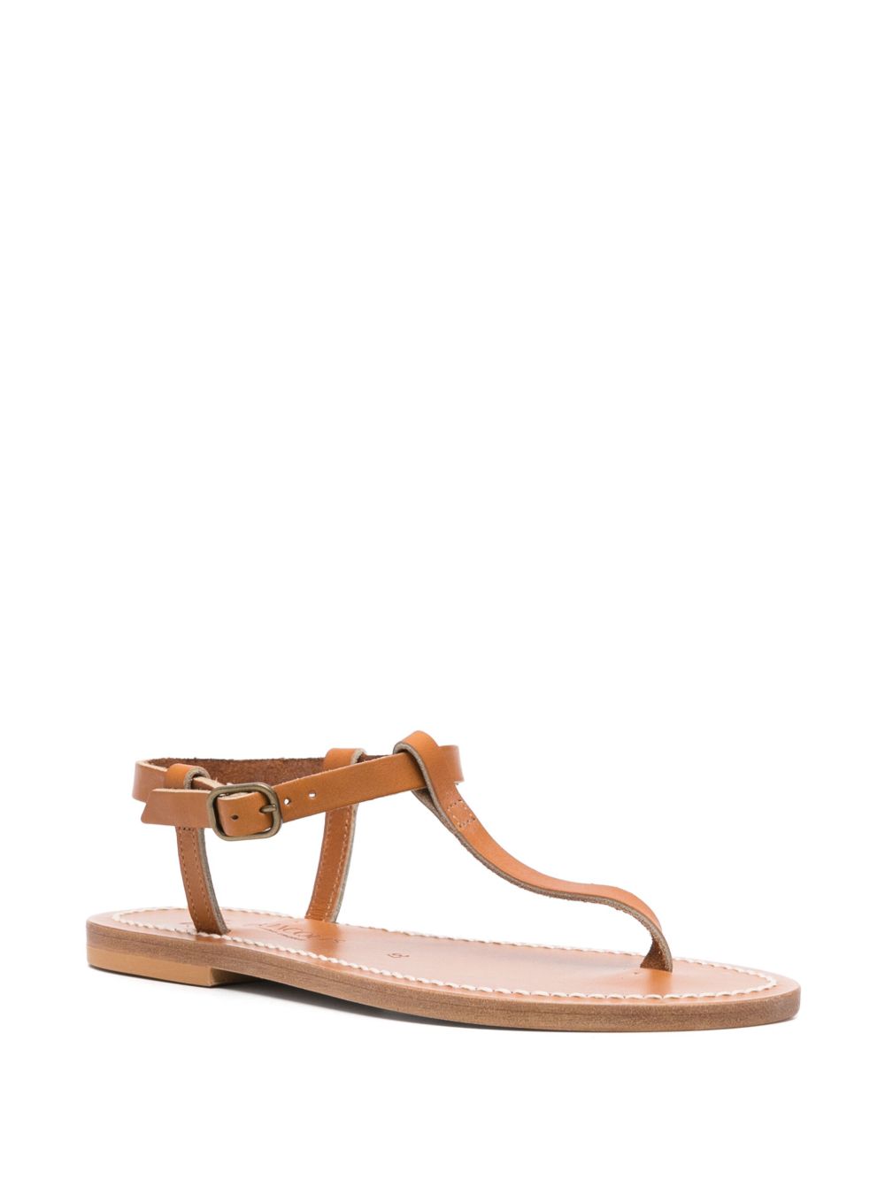 K Jacques St Tropez Women's Sandals Leather Brown