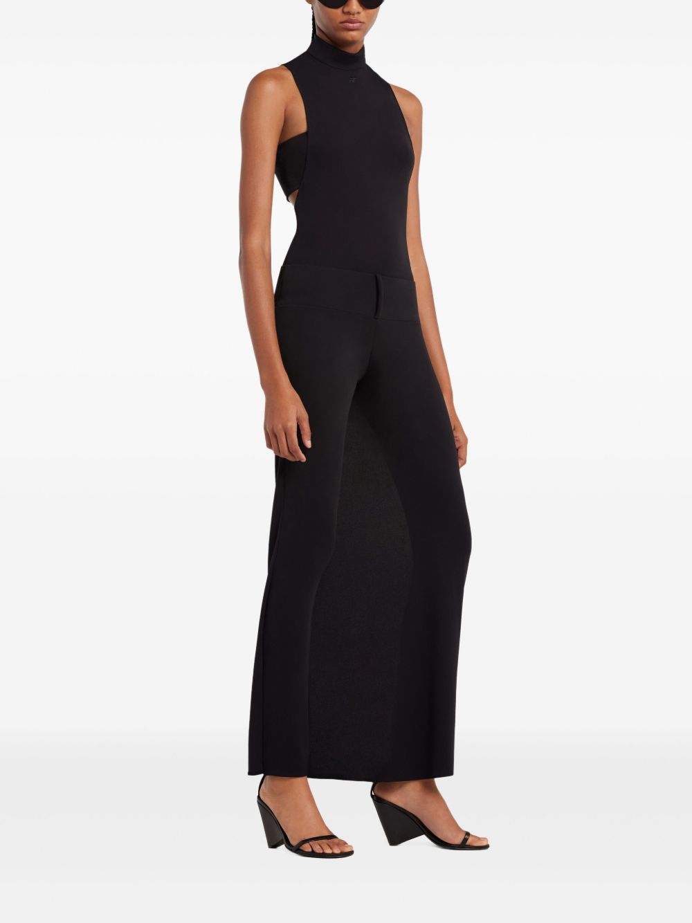 Courreges Women's Wide-Leg Trousers