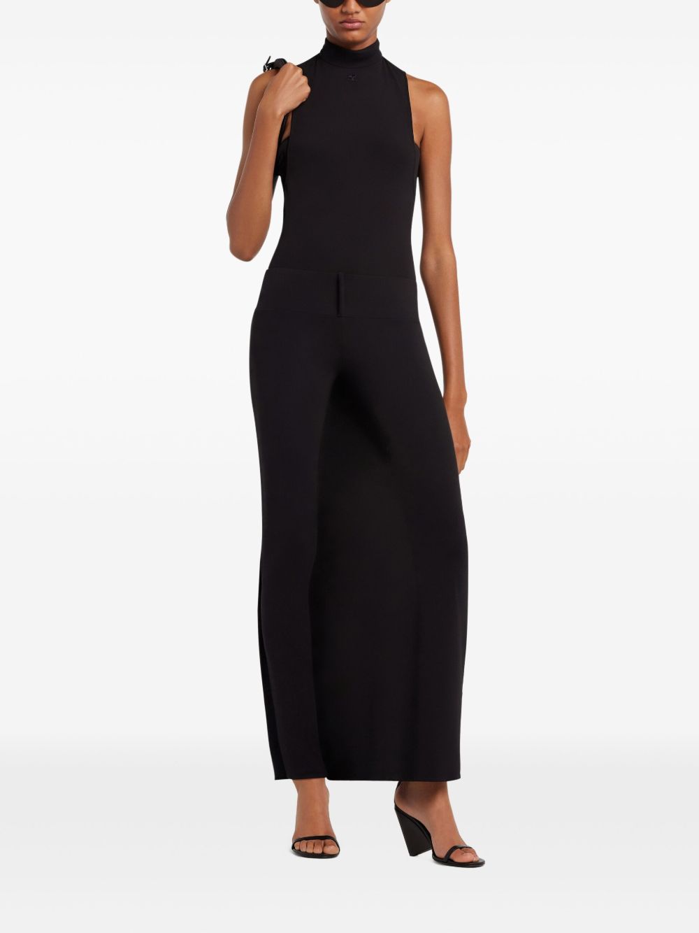 Courreges Women's Wide-Leg Trousers