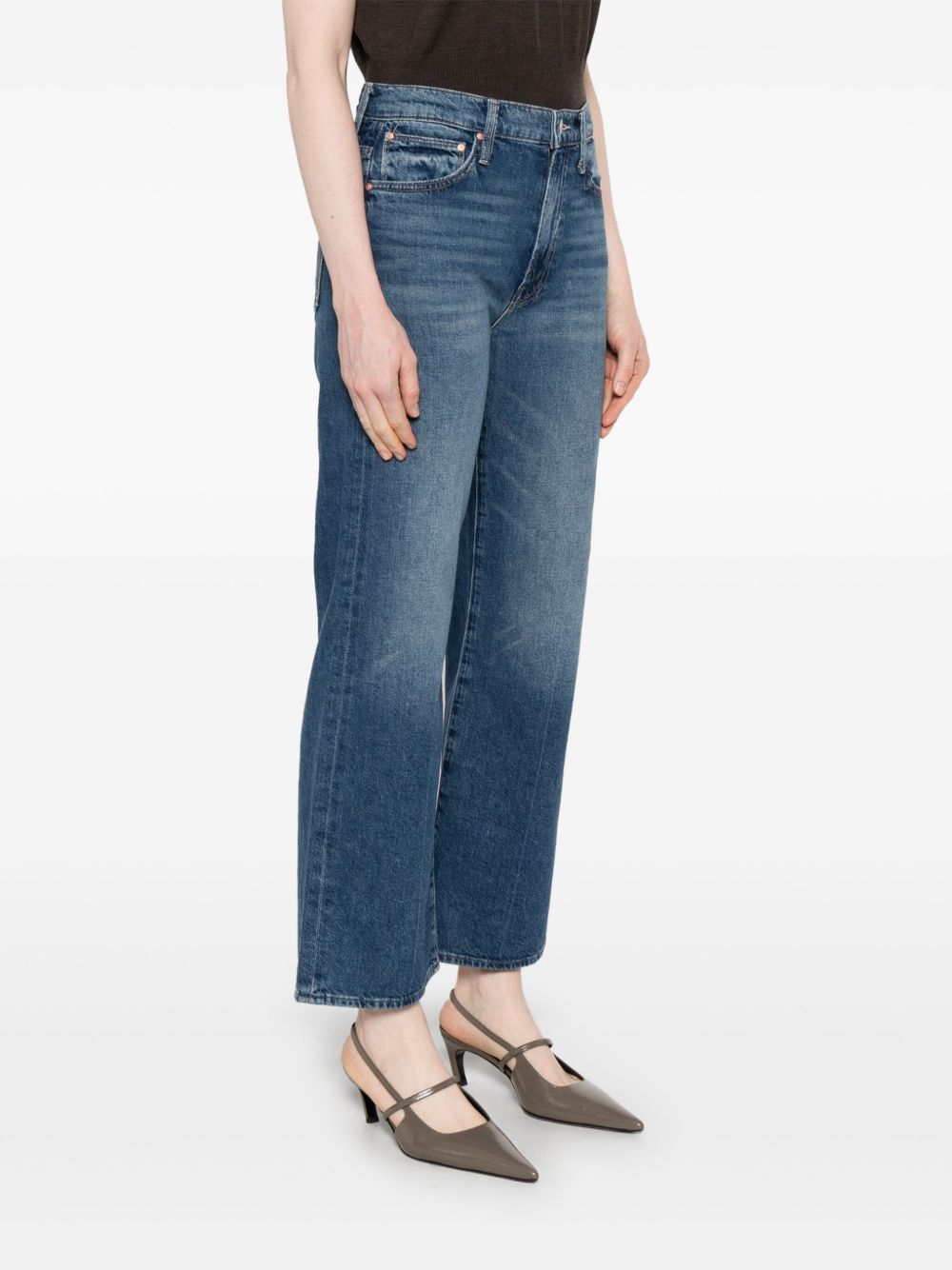 Mother Women's The Dodger Ankle Denim Jeasn