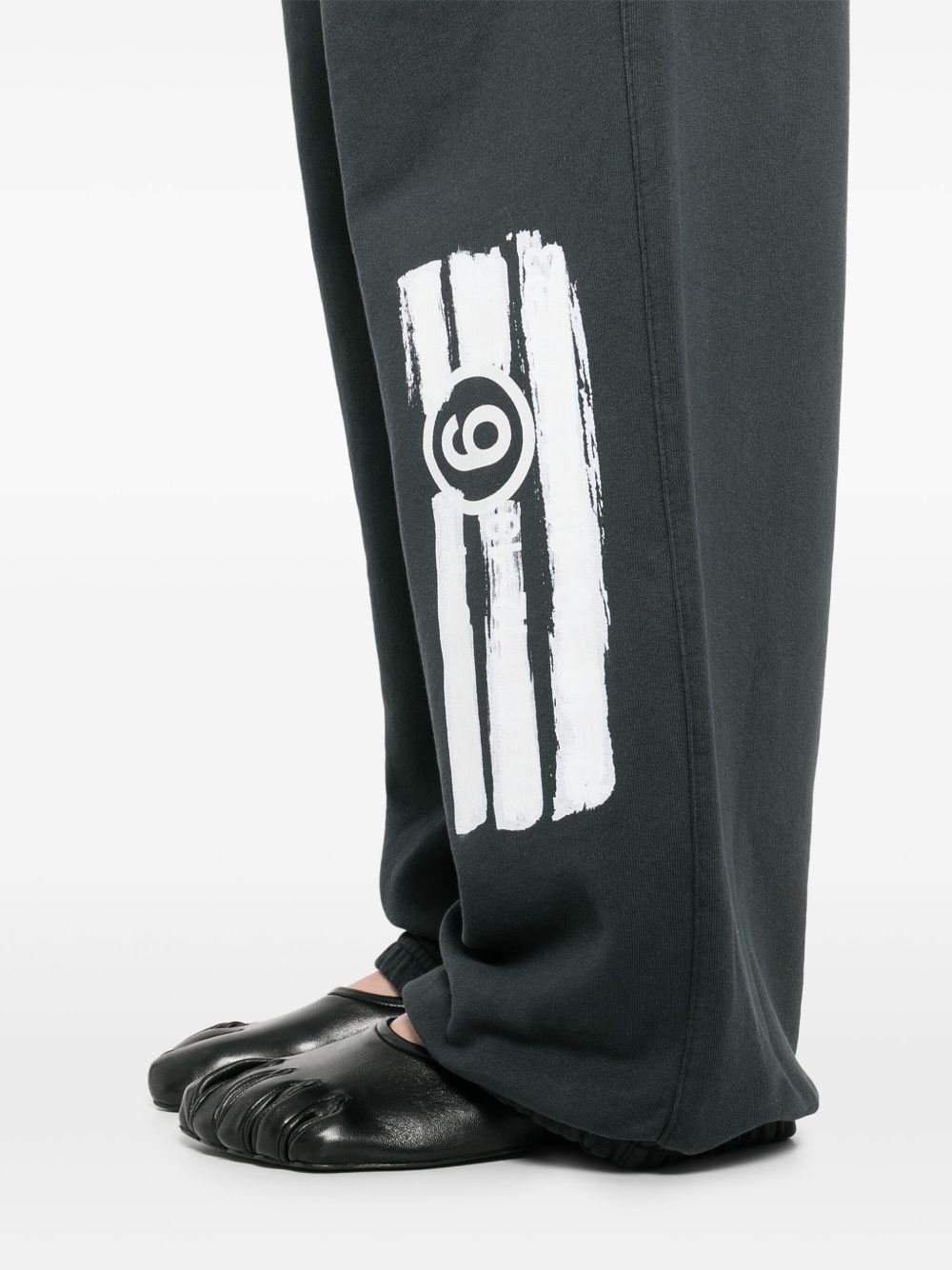 Mm6 Maison Margiela Women's Logo Cotton Sweatpants