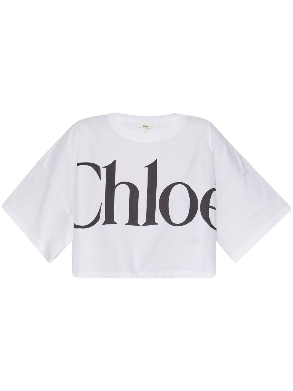 Chloé Women's Logo-Print Crop Top
