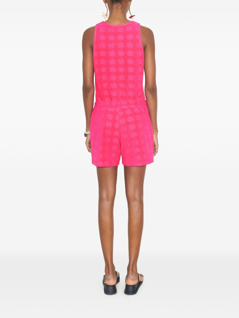 Tory Burch Women's Logo Cotton Shorts