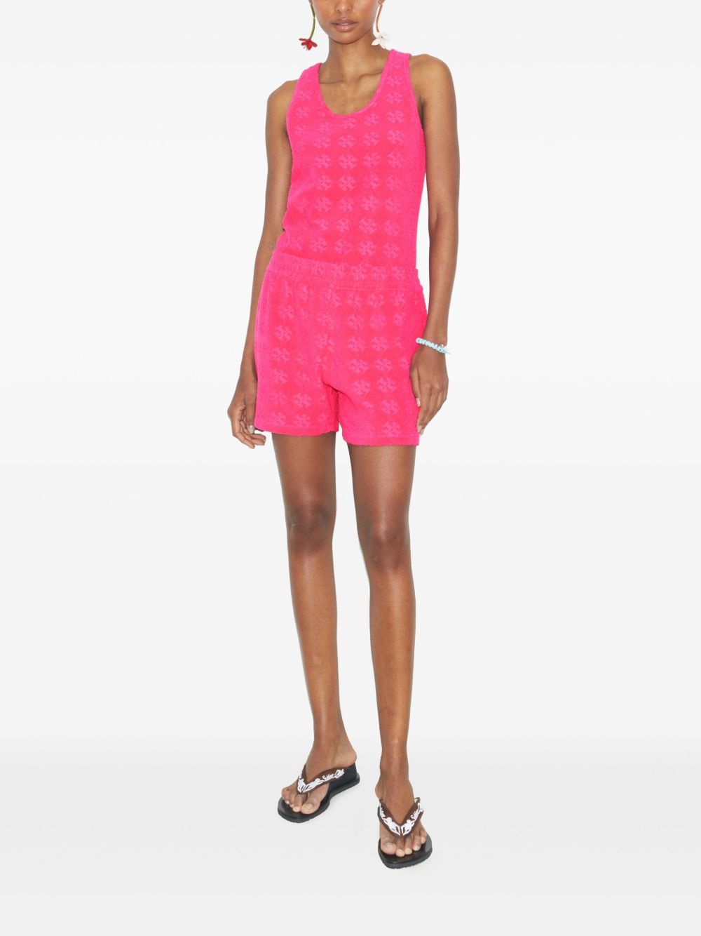 Tory Burch Women's Logo Cotton Shorts