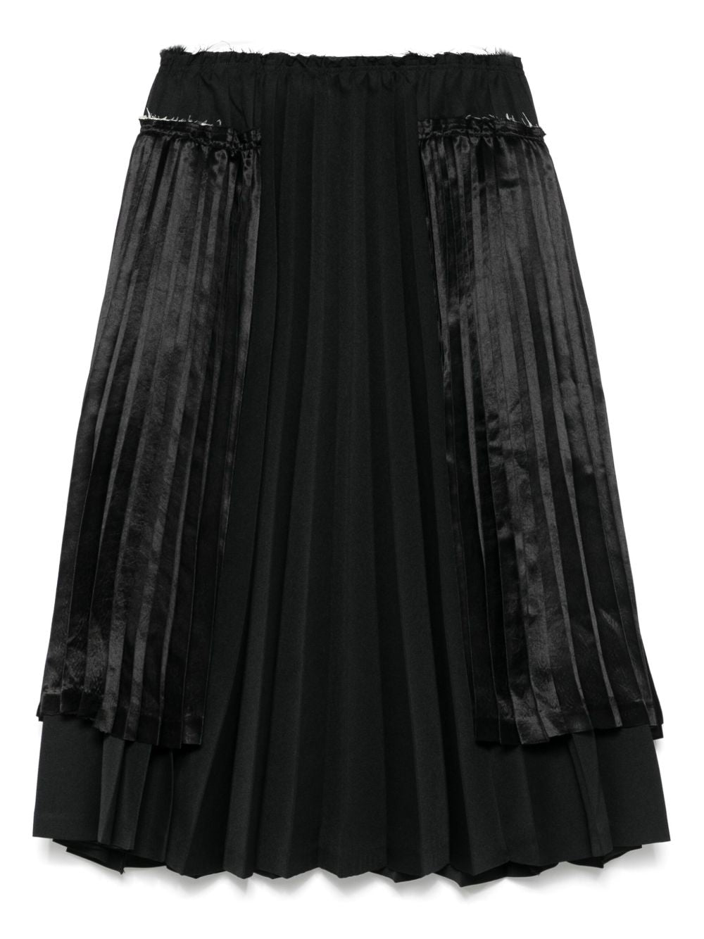 Comme Des Garcons Men's Pleated Midi Skirt