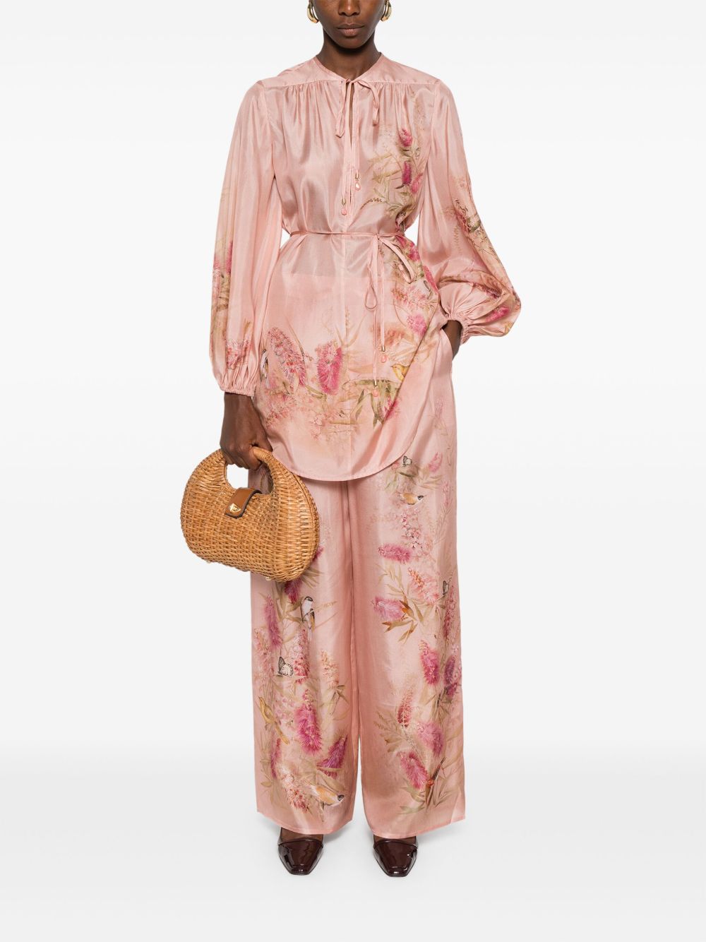 Zimmermann Women's Floral Print Blouse