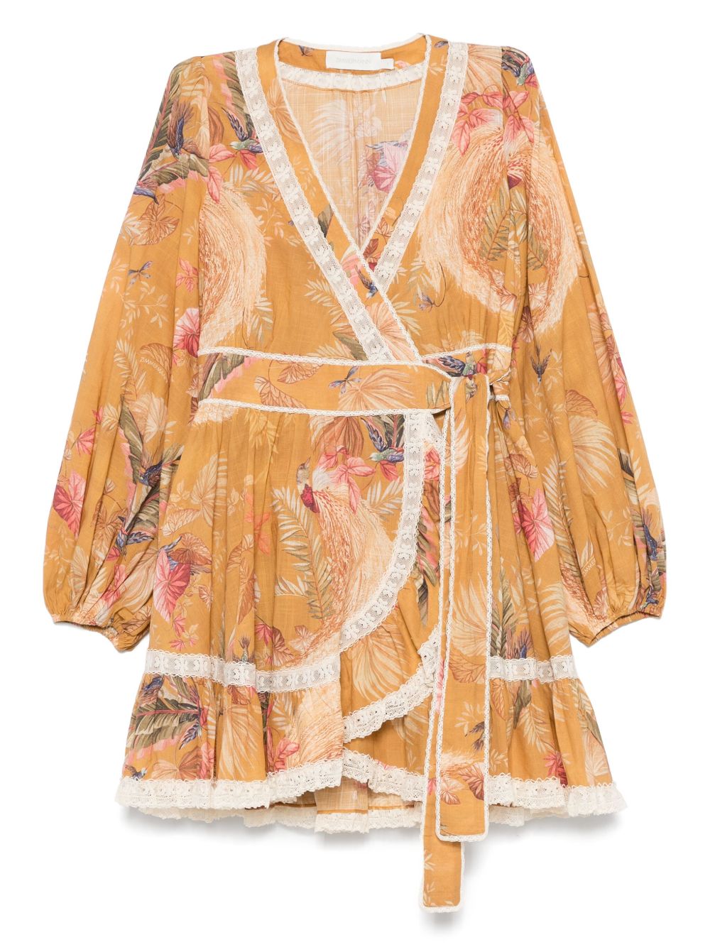 Zimmermann Women's Ascension Ruffle Mini Dress