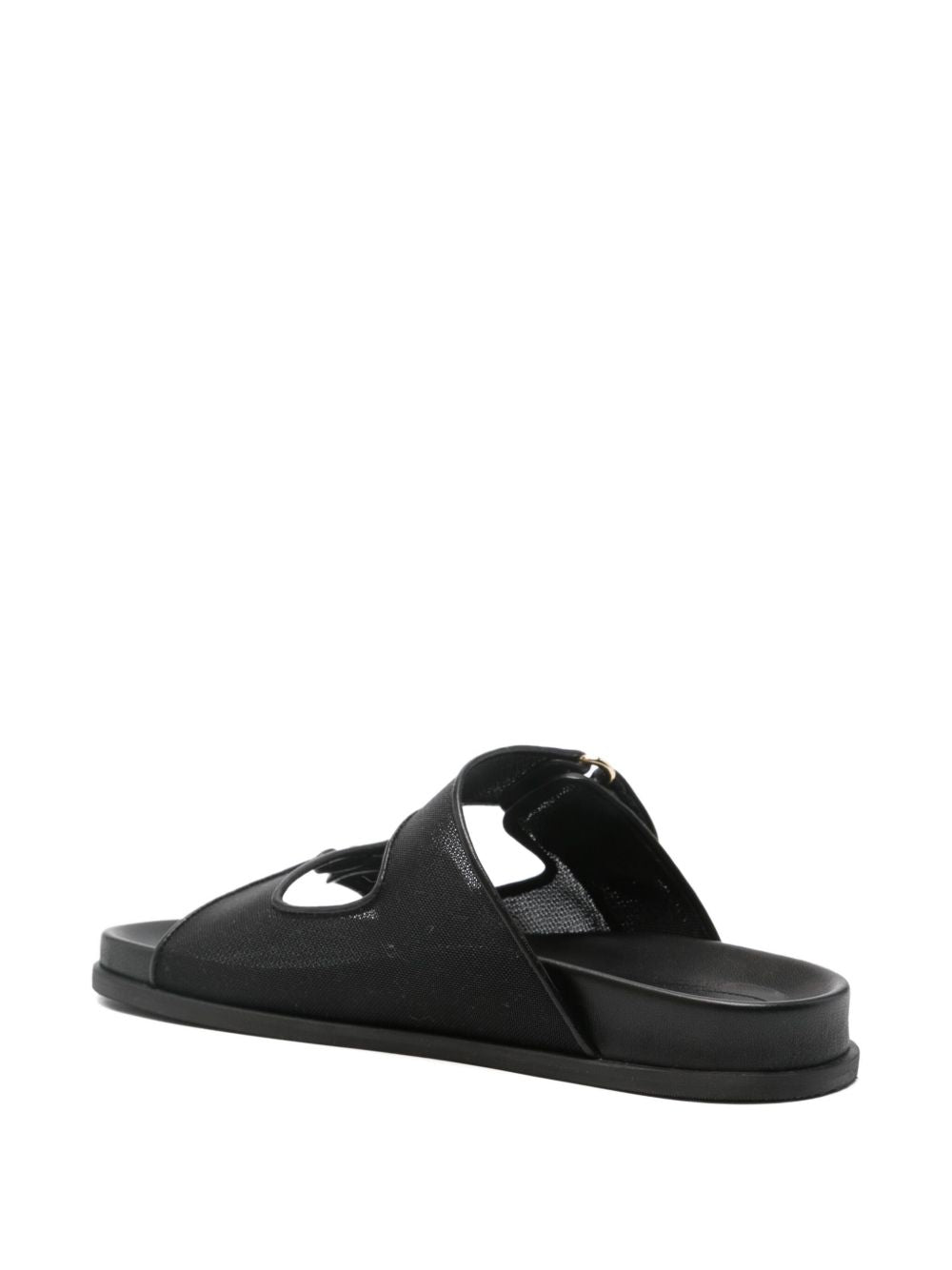 Jimmy Choo Women's Fayence Sandal Low Leather Sandals With Pearls