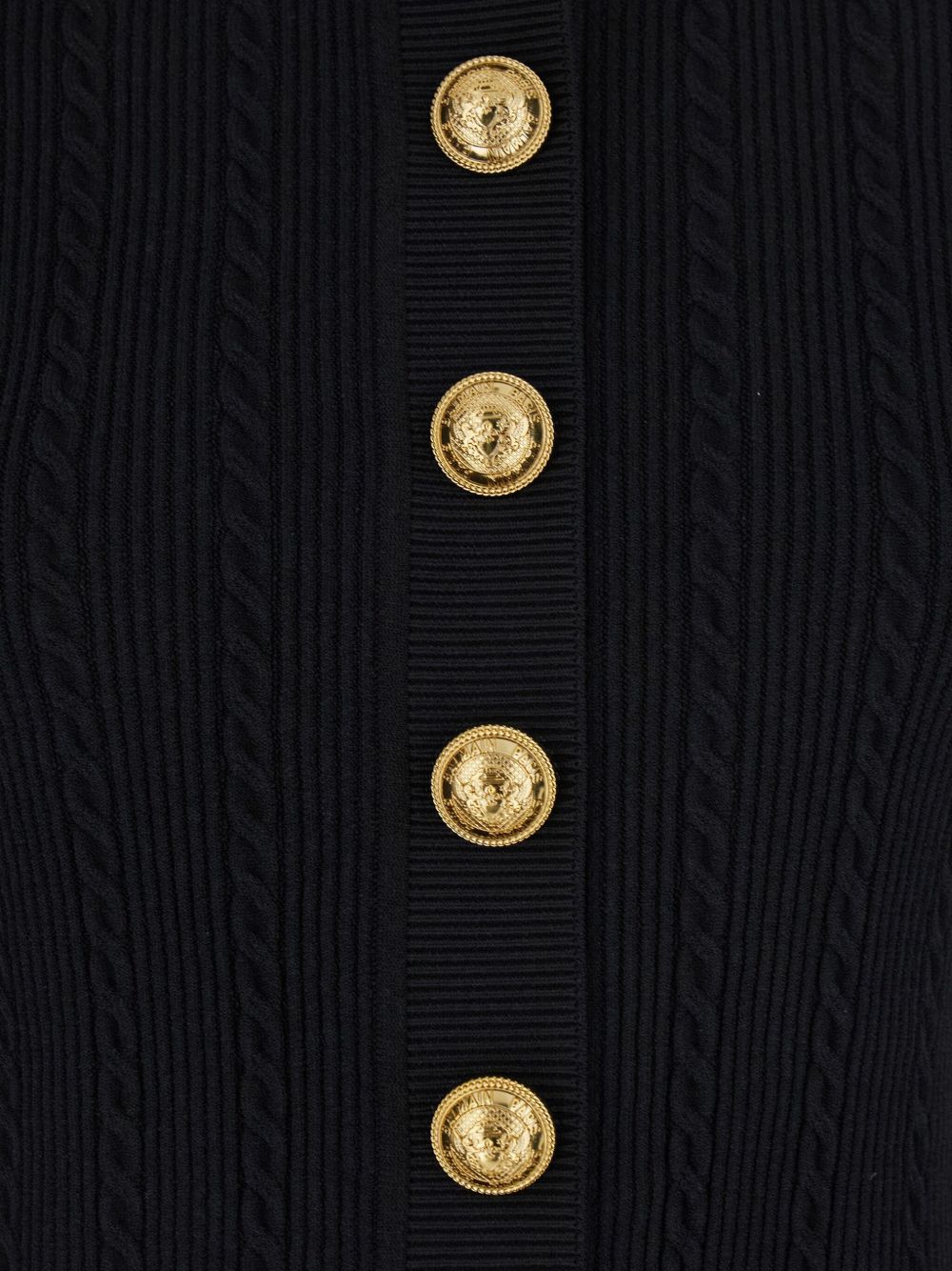 Balmain Women's 4-Pocket Knitted Cardigan