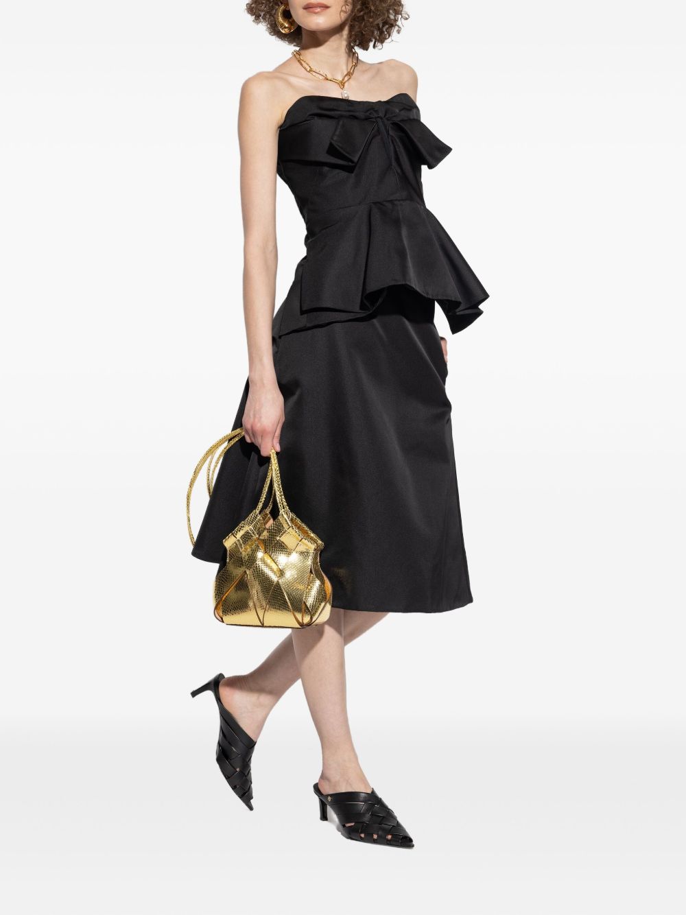 Alexander Mcqueen Women's Satin A-Line Skirt