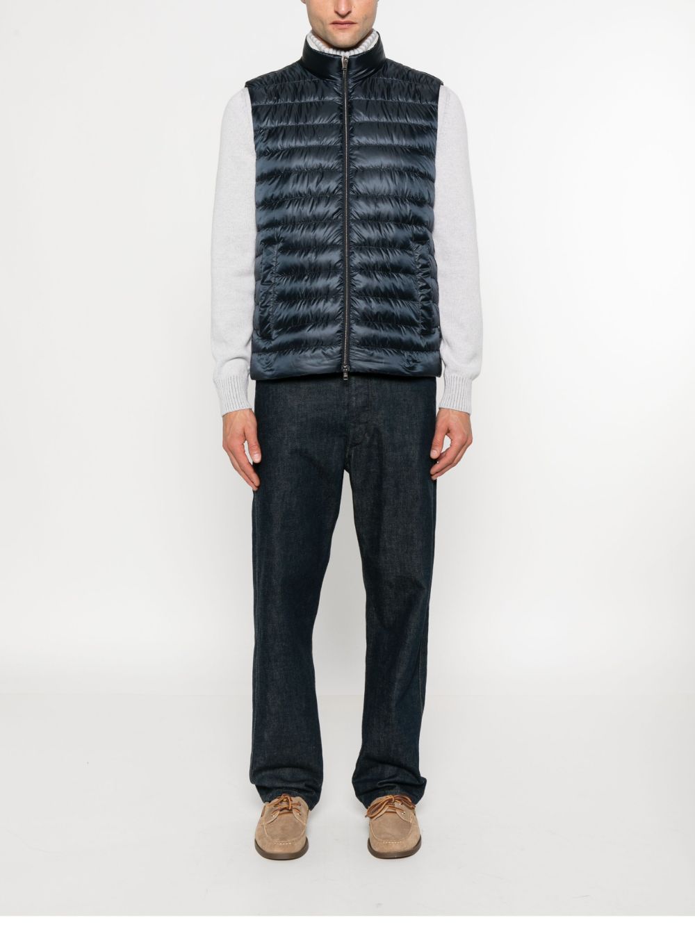 Herno Men's Nylon Down Vest