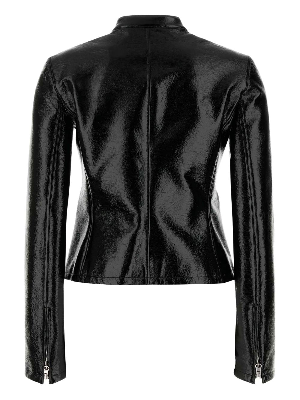 Courreges Pre Women's Vinyl Biker Jacket