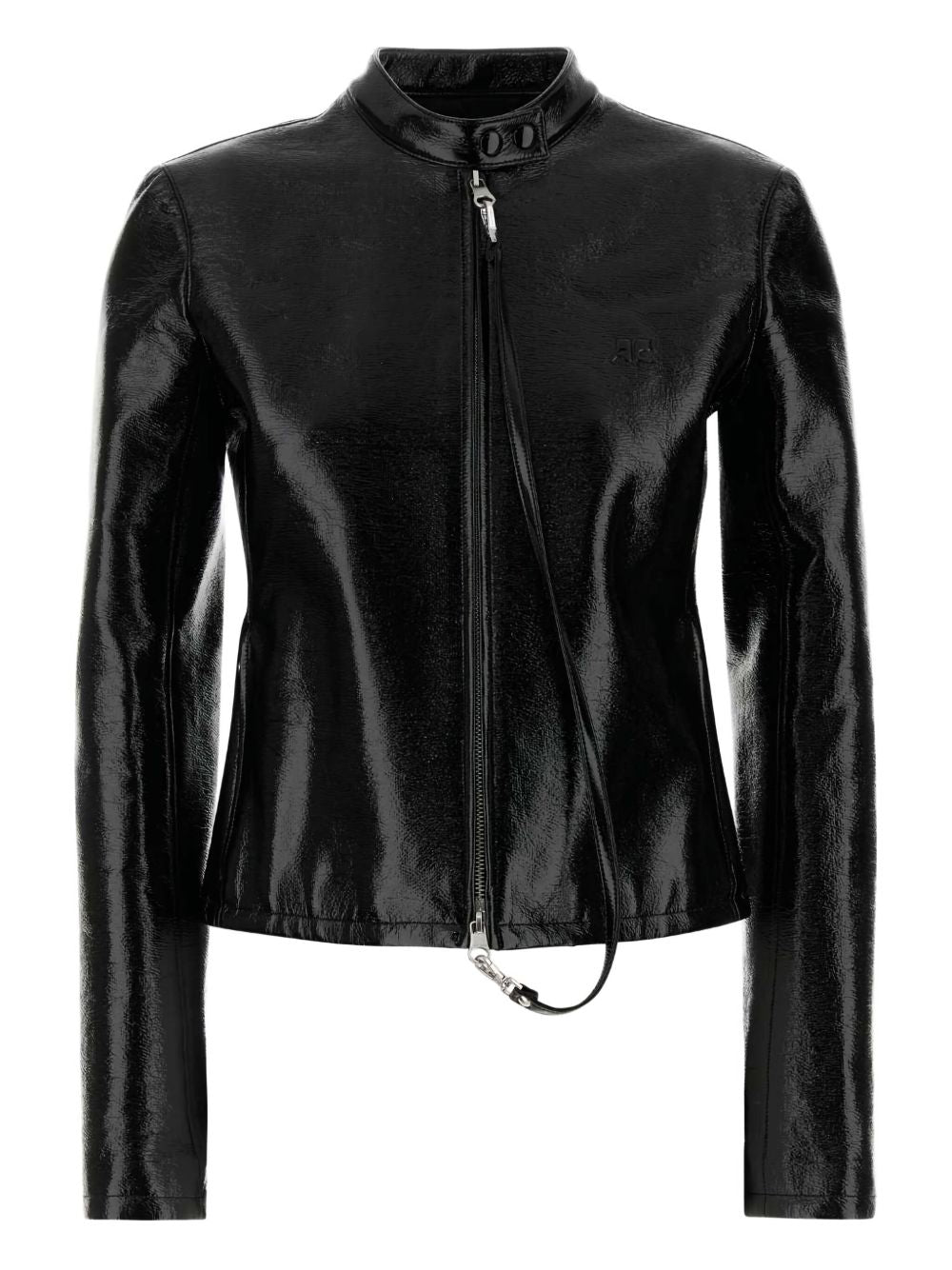 Courreges Pre Women's Vinyl Biker Jacket