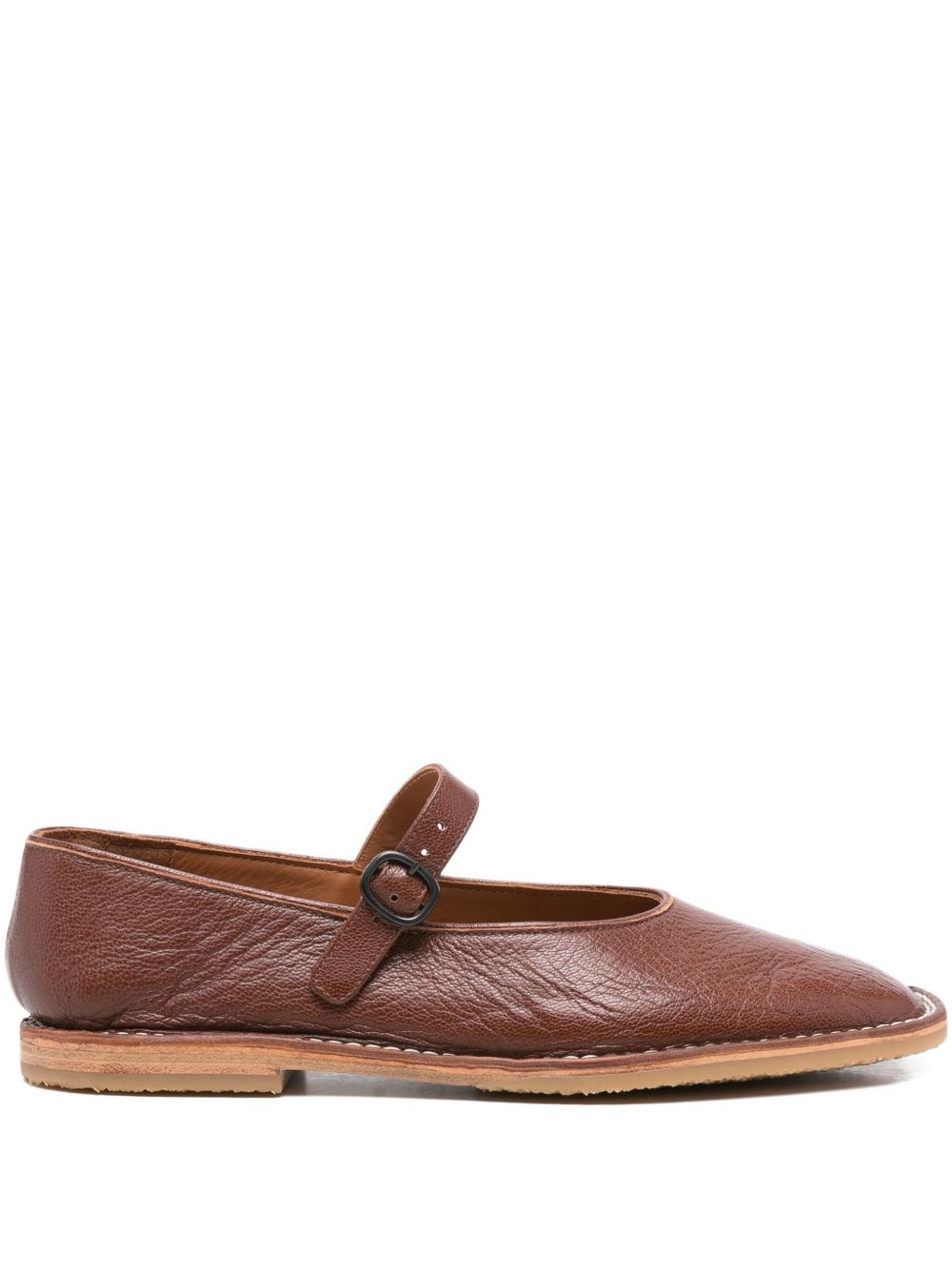 Hereu Women's Brava Leather Ballet Flats