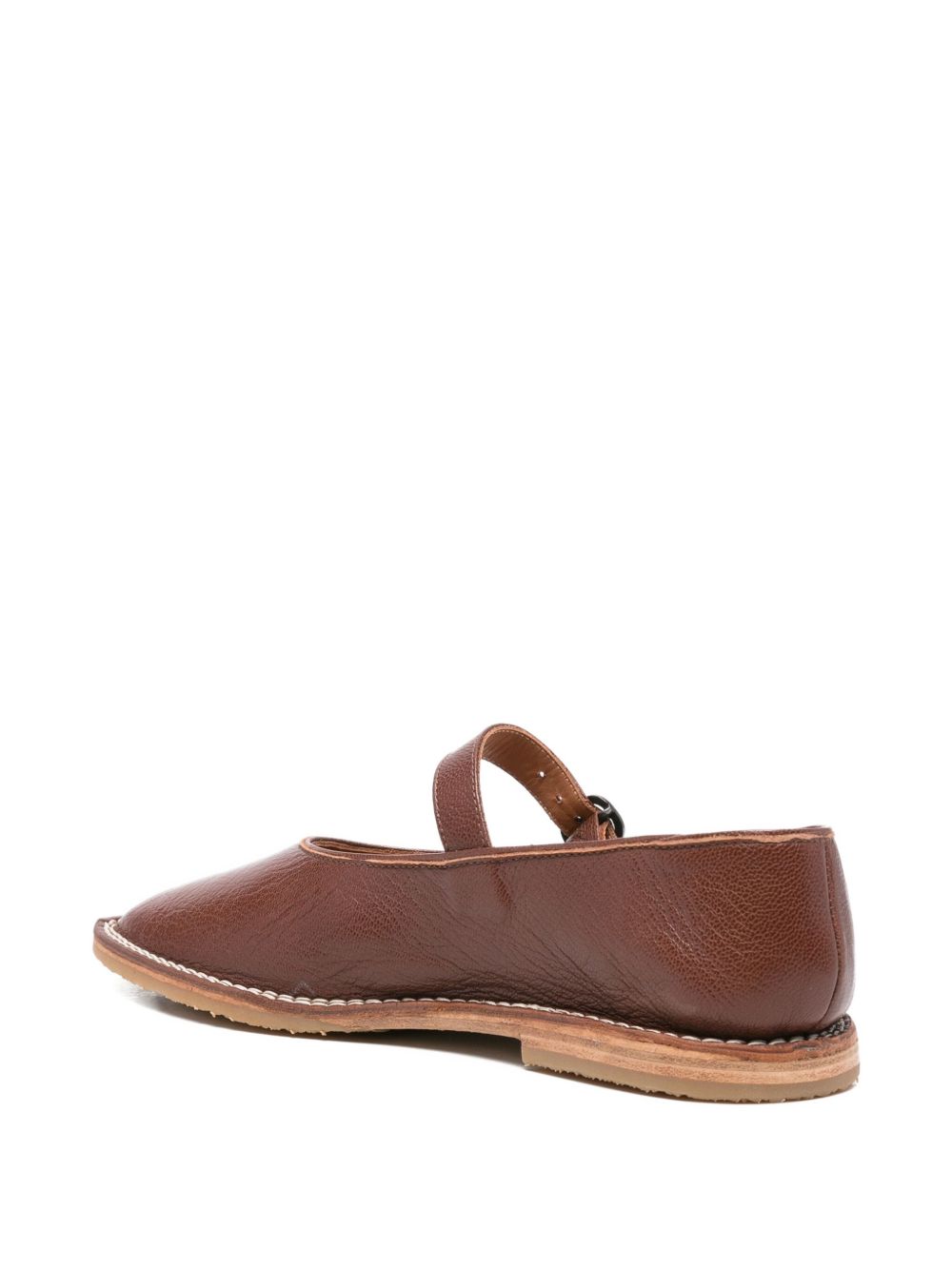Hereu Women's Brava Leather Ballet Flats