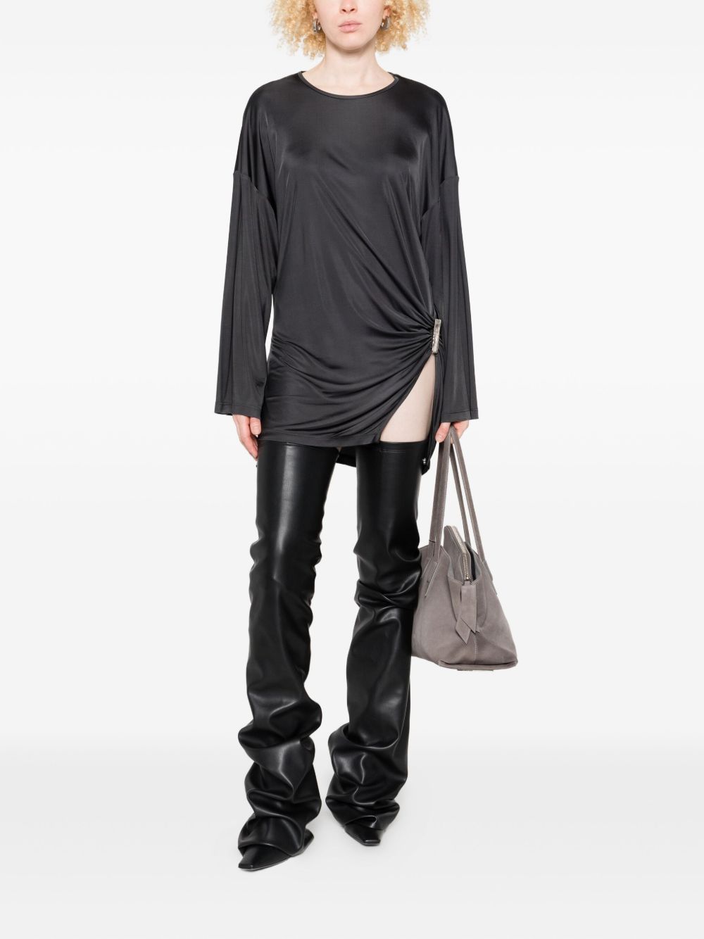 The Attico Women's Dresses Grey