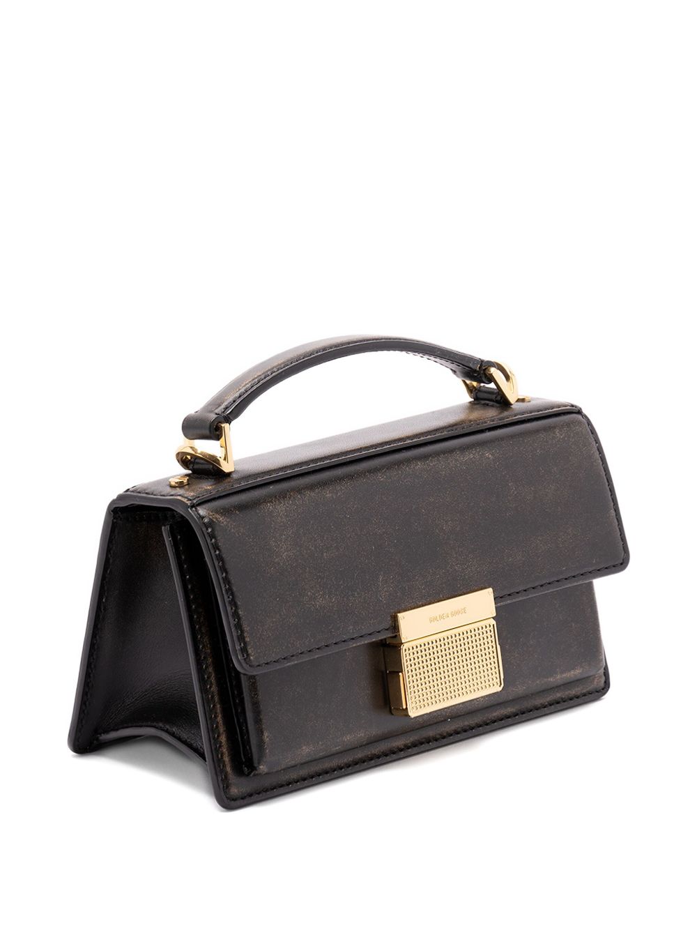 Golden Goose Women's Venezia Bag In Boarded Leather With Gold Details