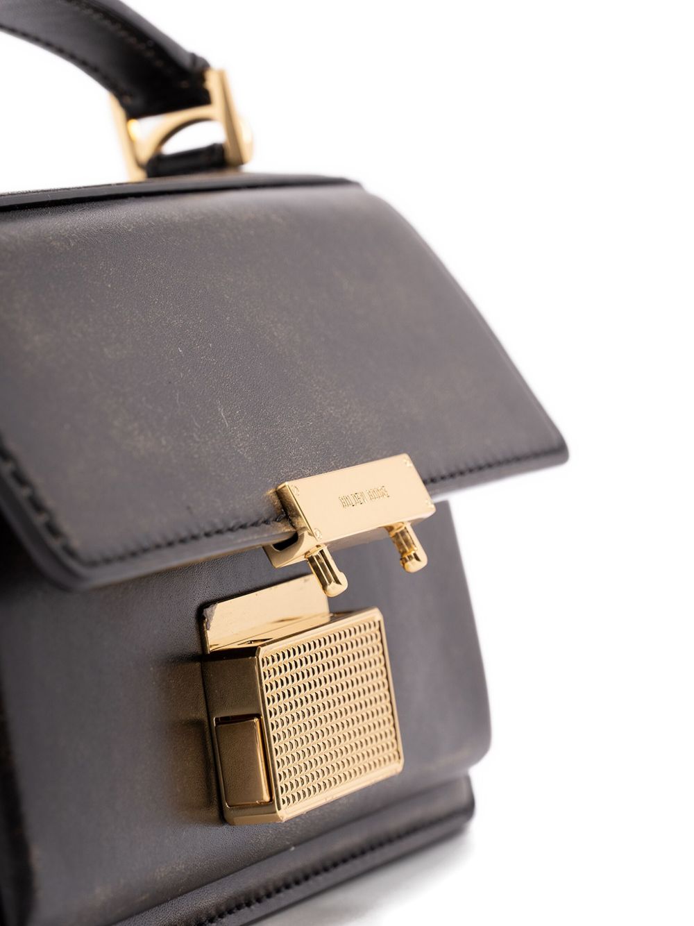 Golden Goose Women's Venezia Bag In Boarded Leather With Gold Details