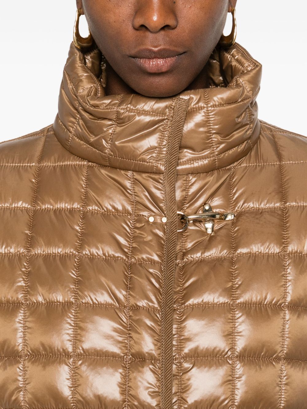 Fay Women's Nylon Quilted Cape