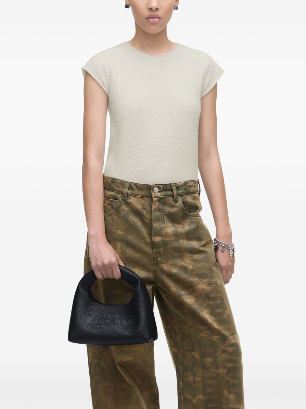 Marc Jacobs Women's The Sack Bag Debossed-Logo Tote Bag