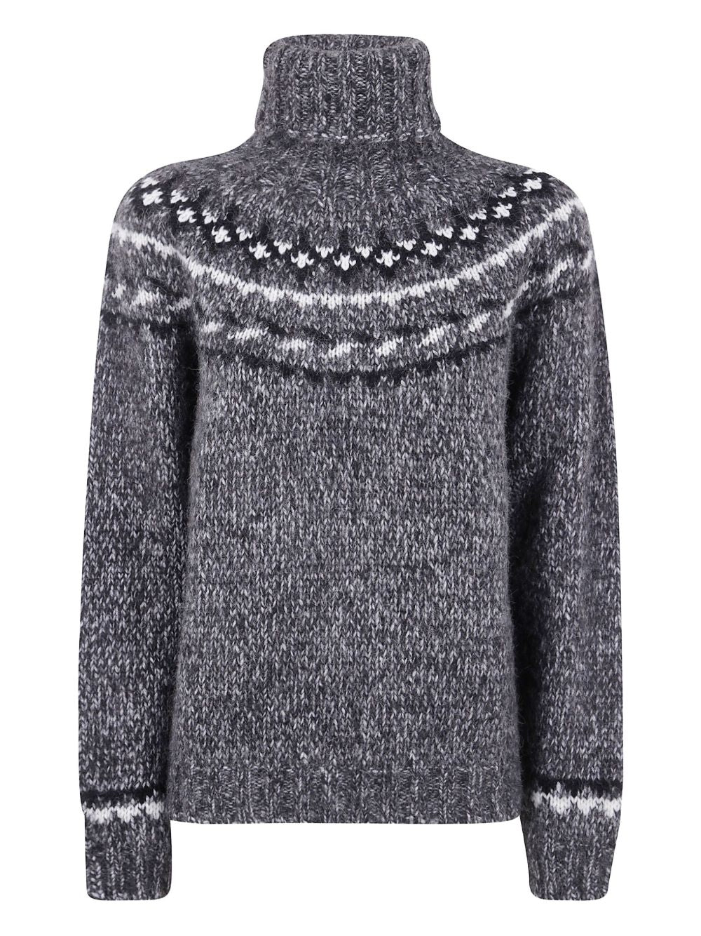 Parosh Women's Wool Turtle-Neck Jumper