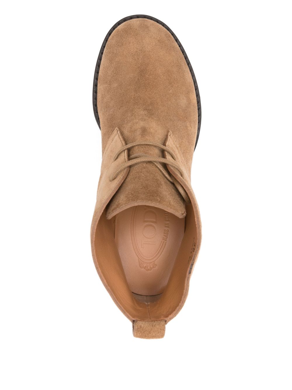 Tod's Women's Suede Lace-Up Ankle Boots