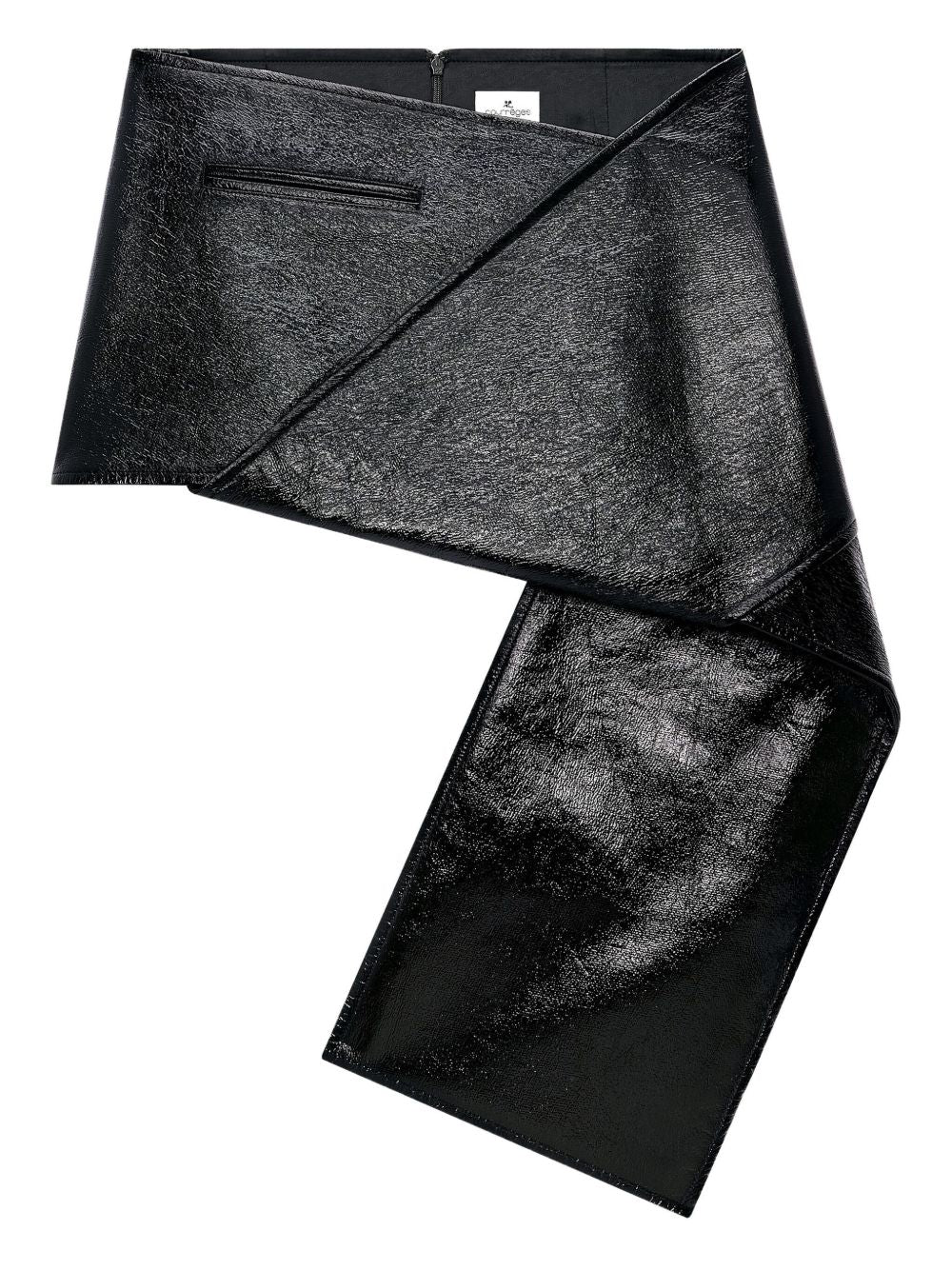 Courreges Women's Vinyl Mini Skirt