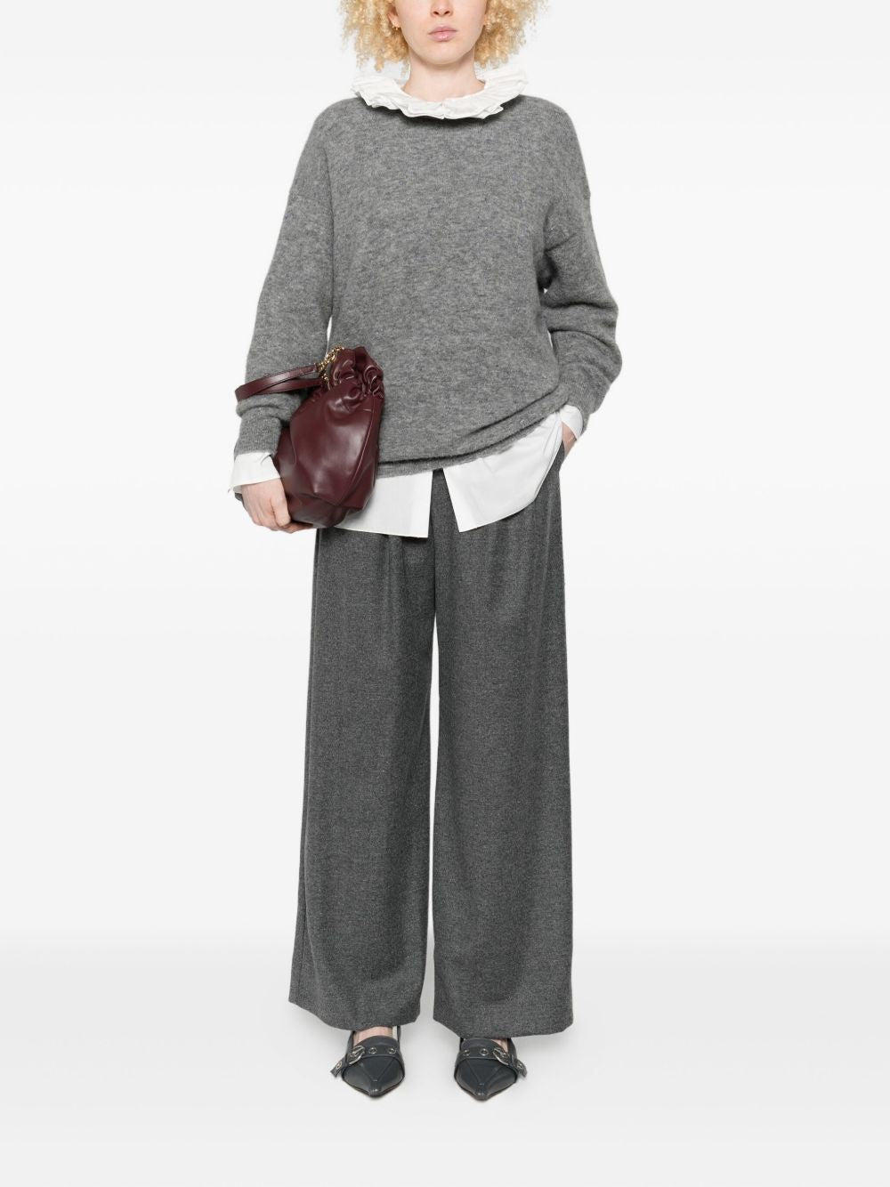 Susanne Bommer Women's Cotton Blend Trousers