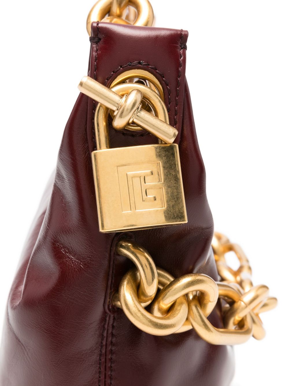Balmain Women's Medium Sync Bag In Calfskin Leather