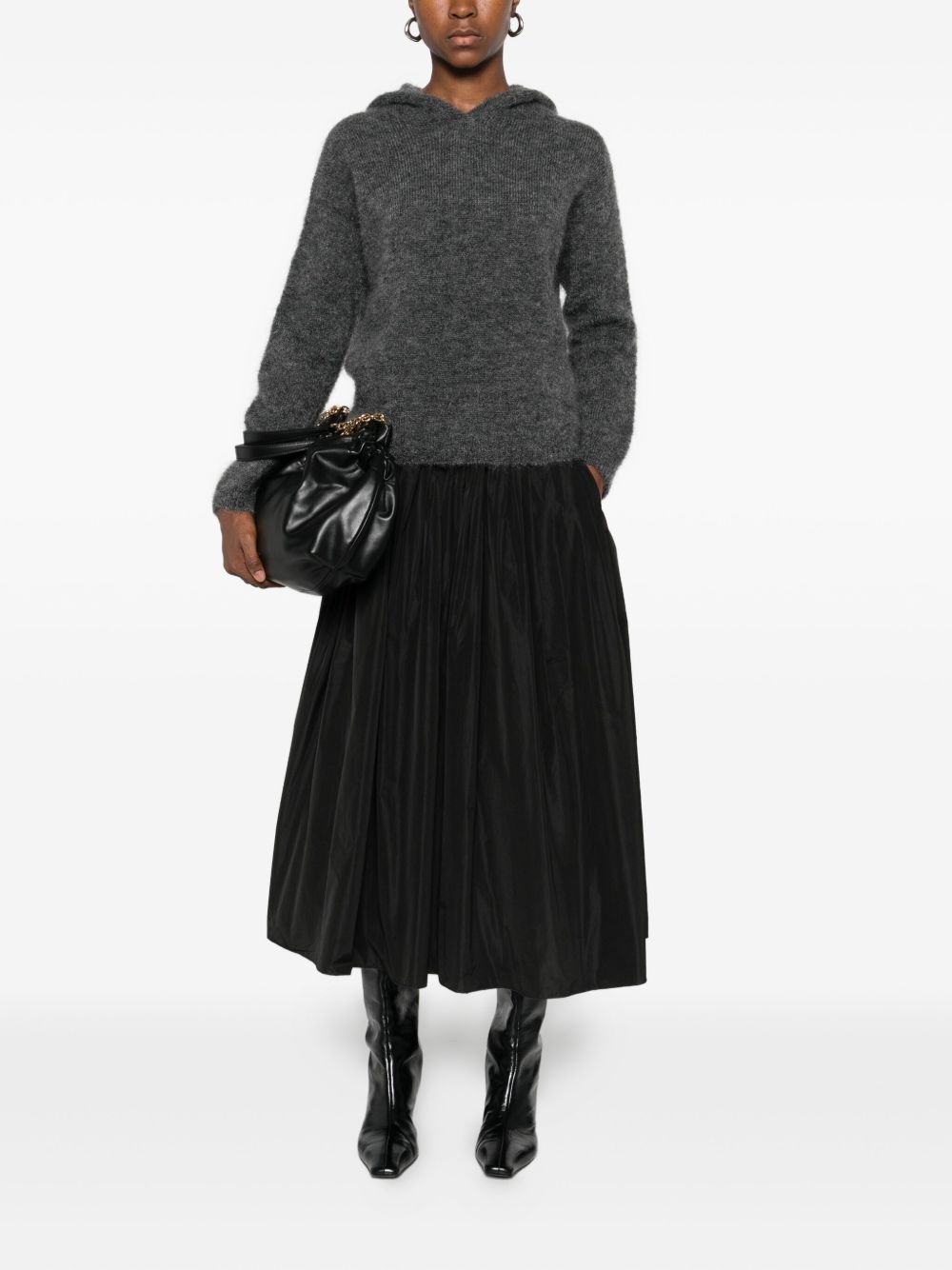 Susanne Bommer Women's Cotton-Blend Midi Skirt