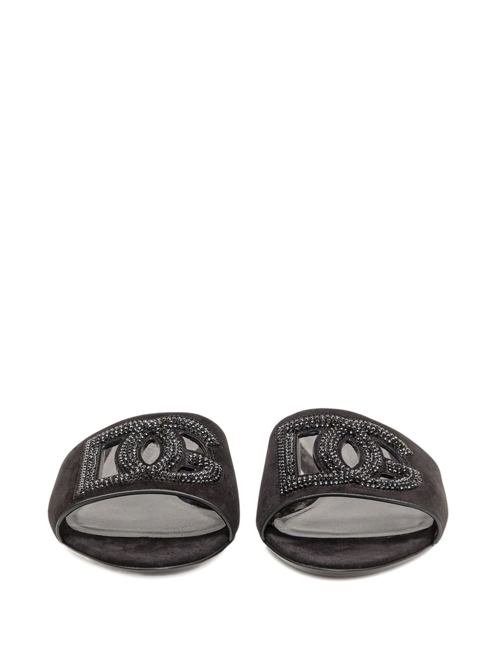 Dolce & Gabbana Women's Suede And Thermo-Rhinestone Slipper