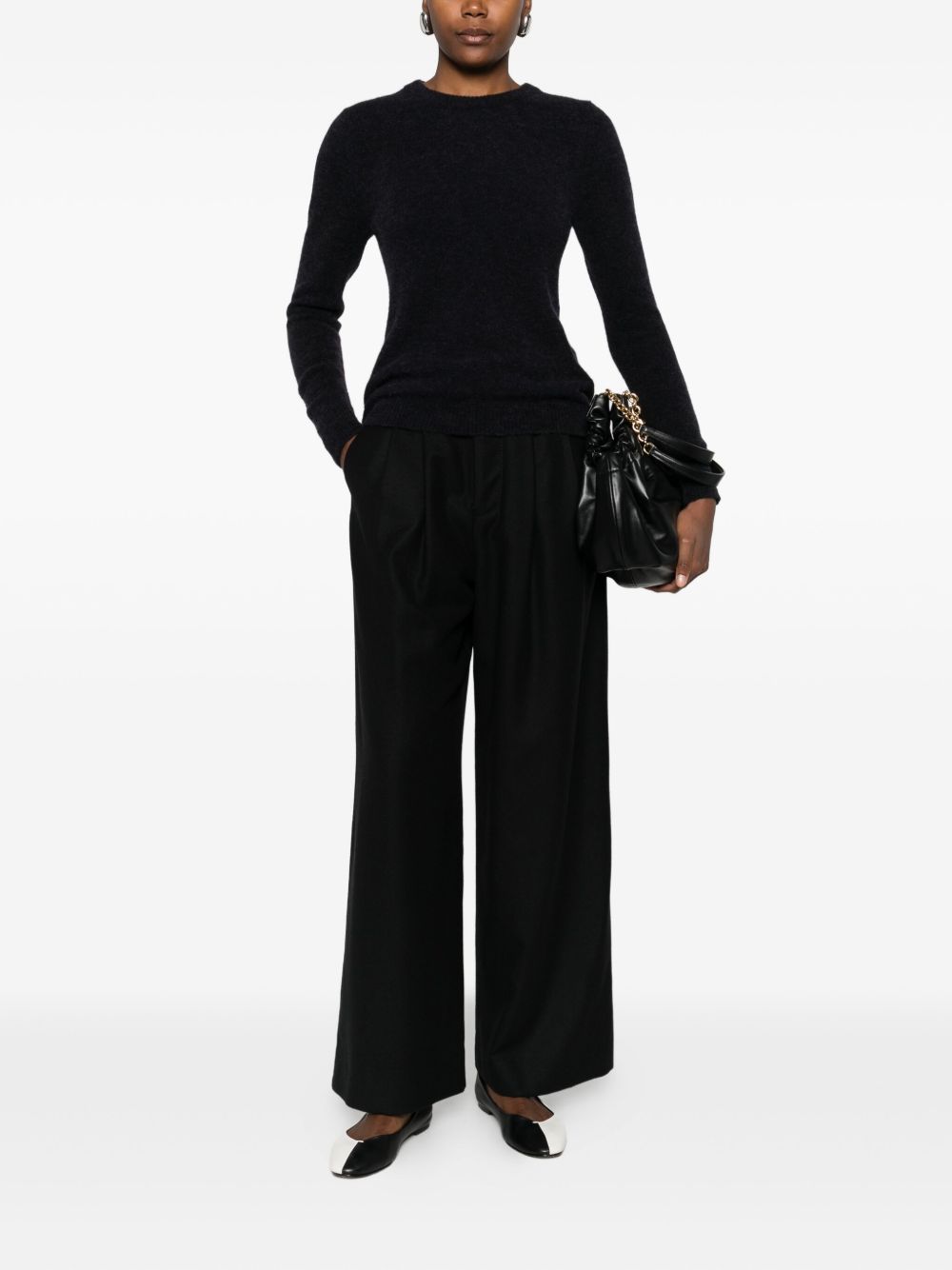Susanne Bommer Women's Cotton Blend Trousers