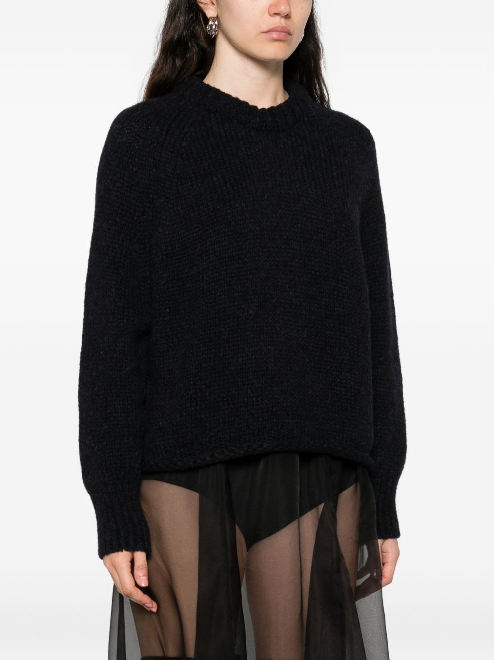 Susanne Bommer Women's Wool Crewneck Sweater