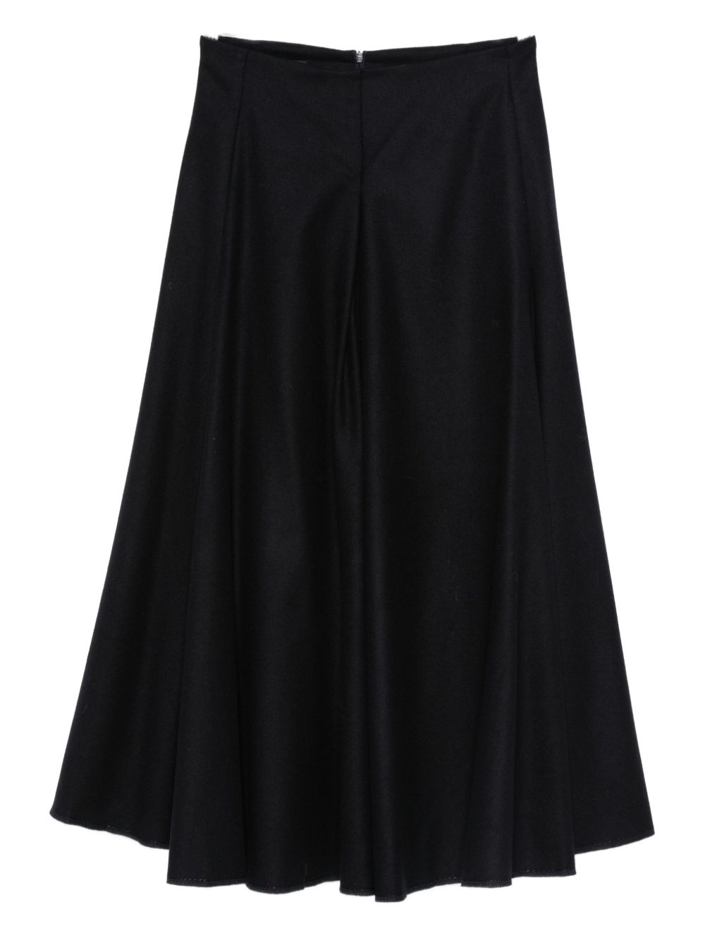 Susanne Bommer Women's A-Line Design Cotton Midi Skirt