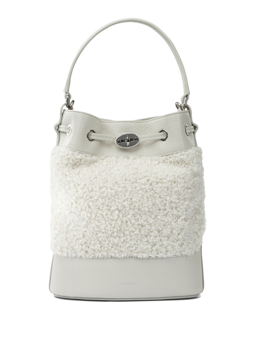 Zanellato Women's Monda'® Small Bag In White Merinos Fabric