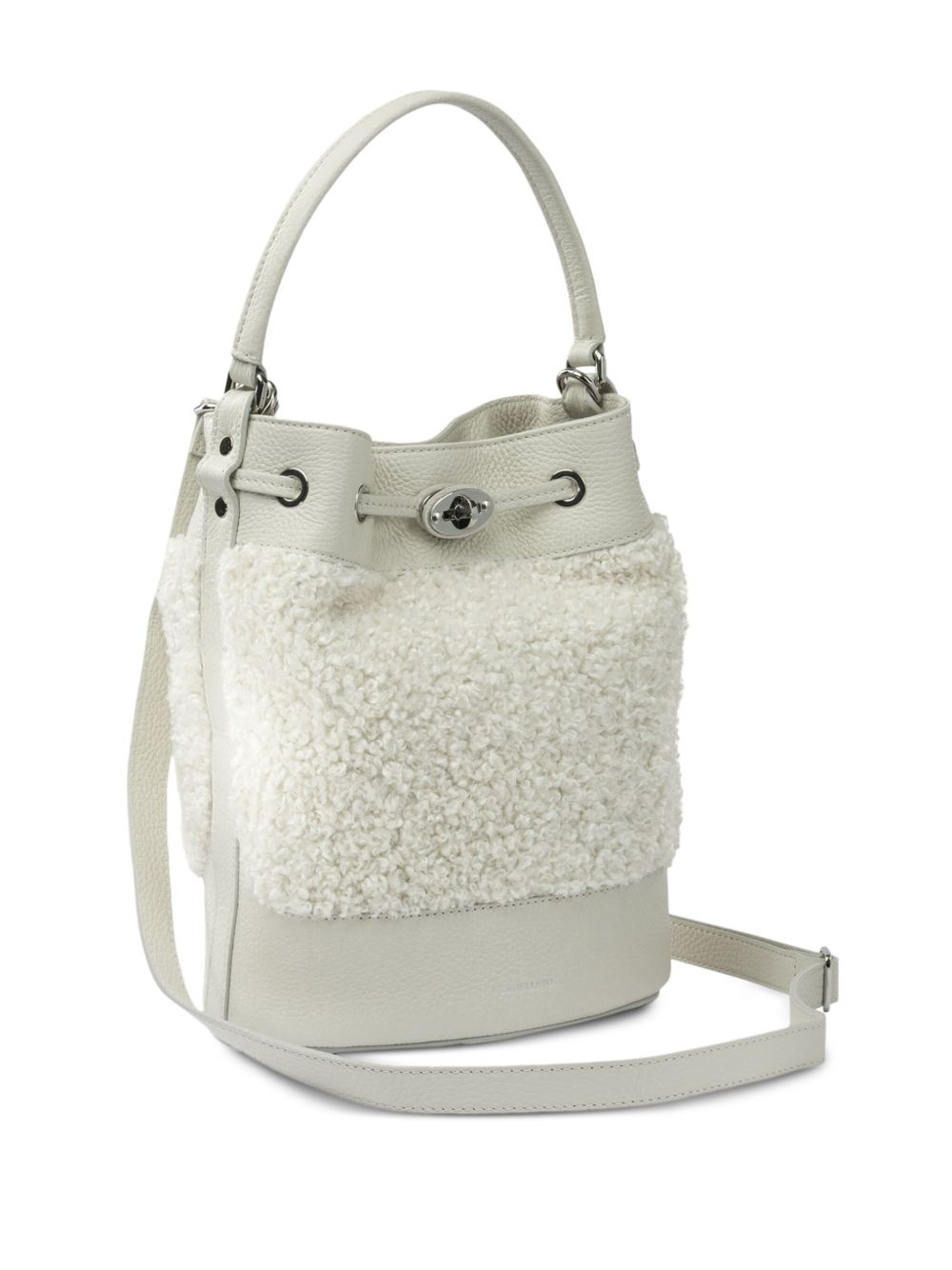 Zanellato Women's Monda'® Small Bag In White Merinos Fabric