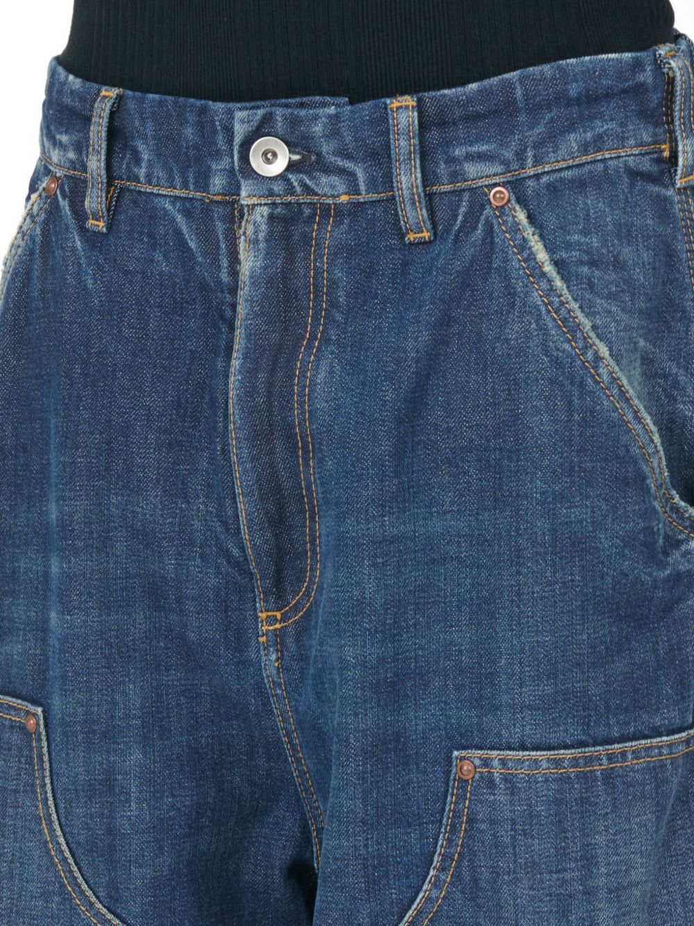 Maison Margiela Men's Wide-Leg Denim Jeans