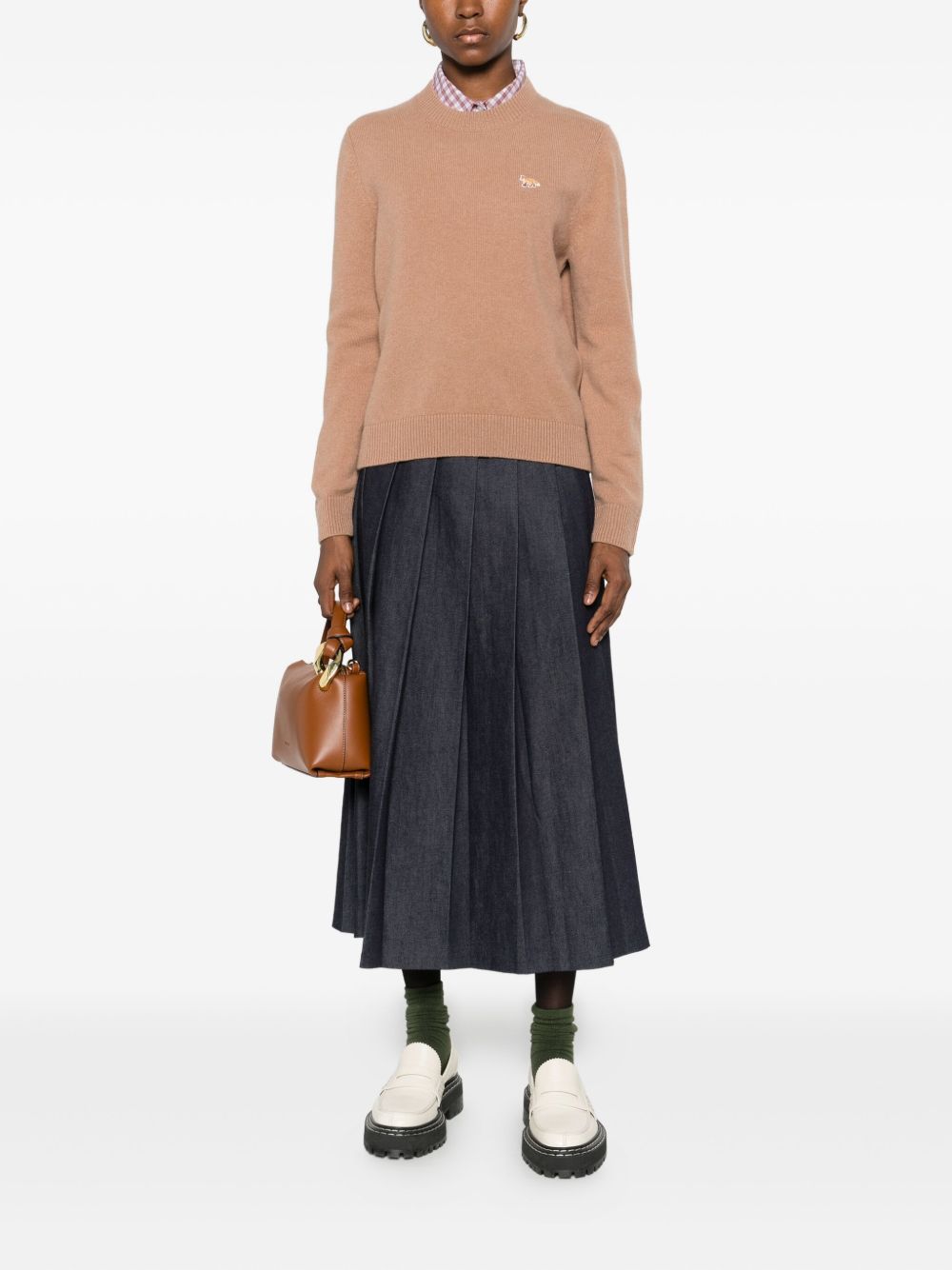 Maison Kitsuné Women's Baby Fox Wool Jumper