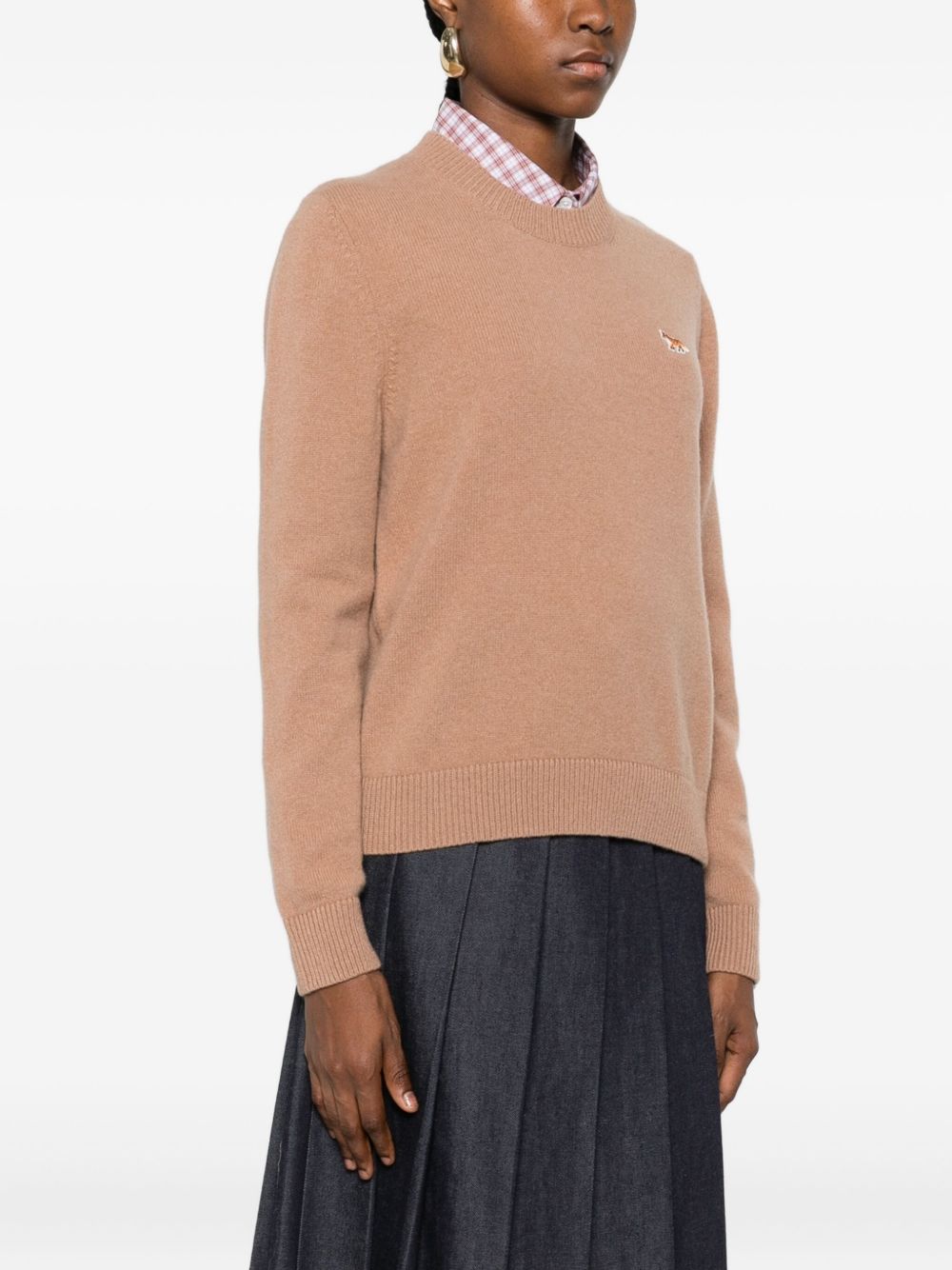 Maison Kitsuné Women's Baby Fox Wool Jumper