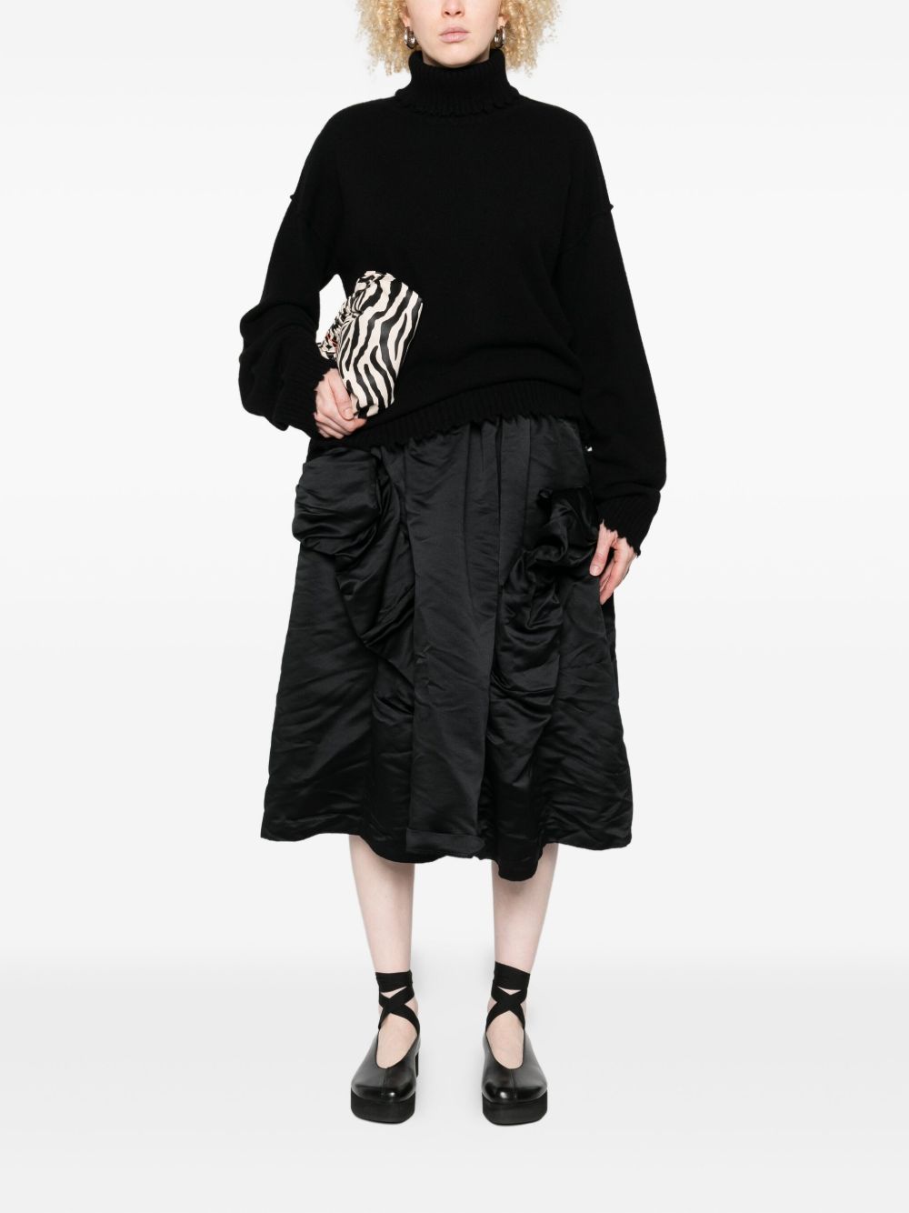Uma Wang Women's Cashmere Turtle-Neck Jumper