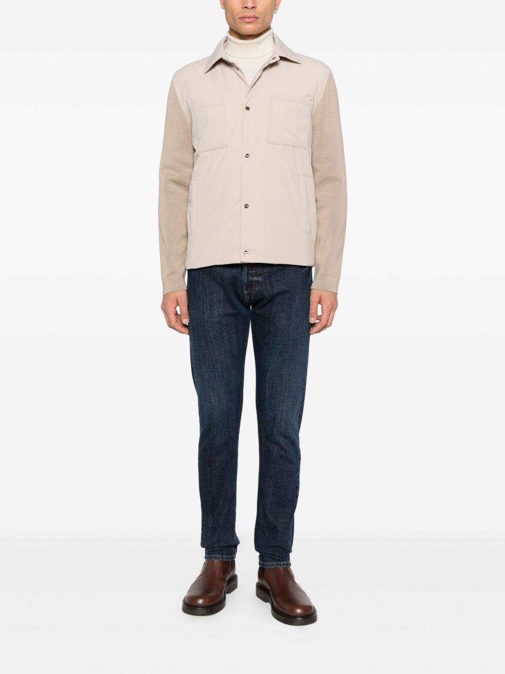 Herno Men's Button-Front Jacket