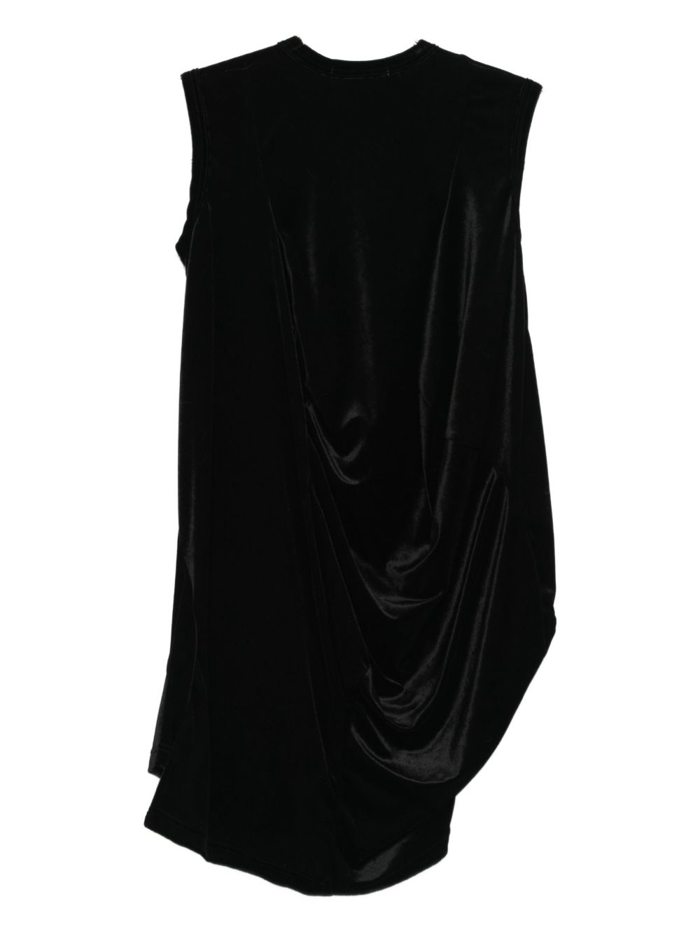 Comme Des Garã§Ons Draped Sleeveless Top