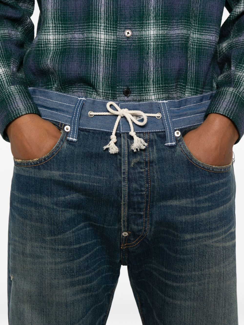 Junya Watanabe X Levi's Jeans Men's Denim Cotton Jeans