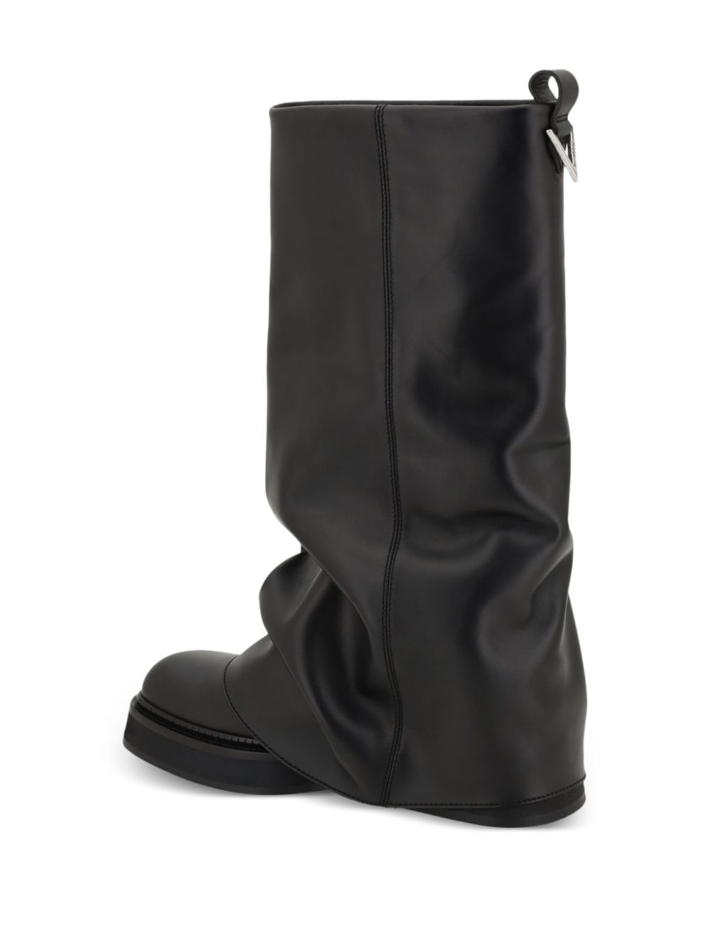 The Attico Women's ''Robin'' Black Combat Boot