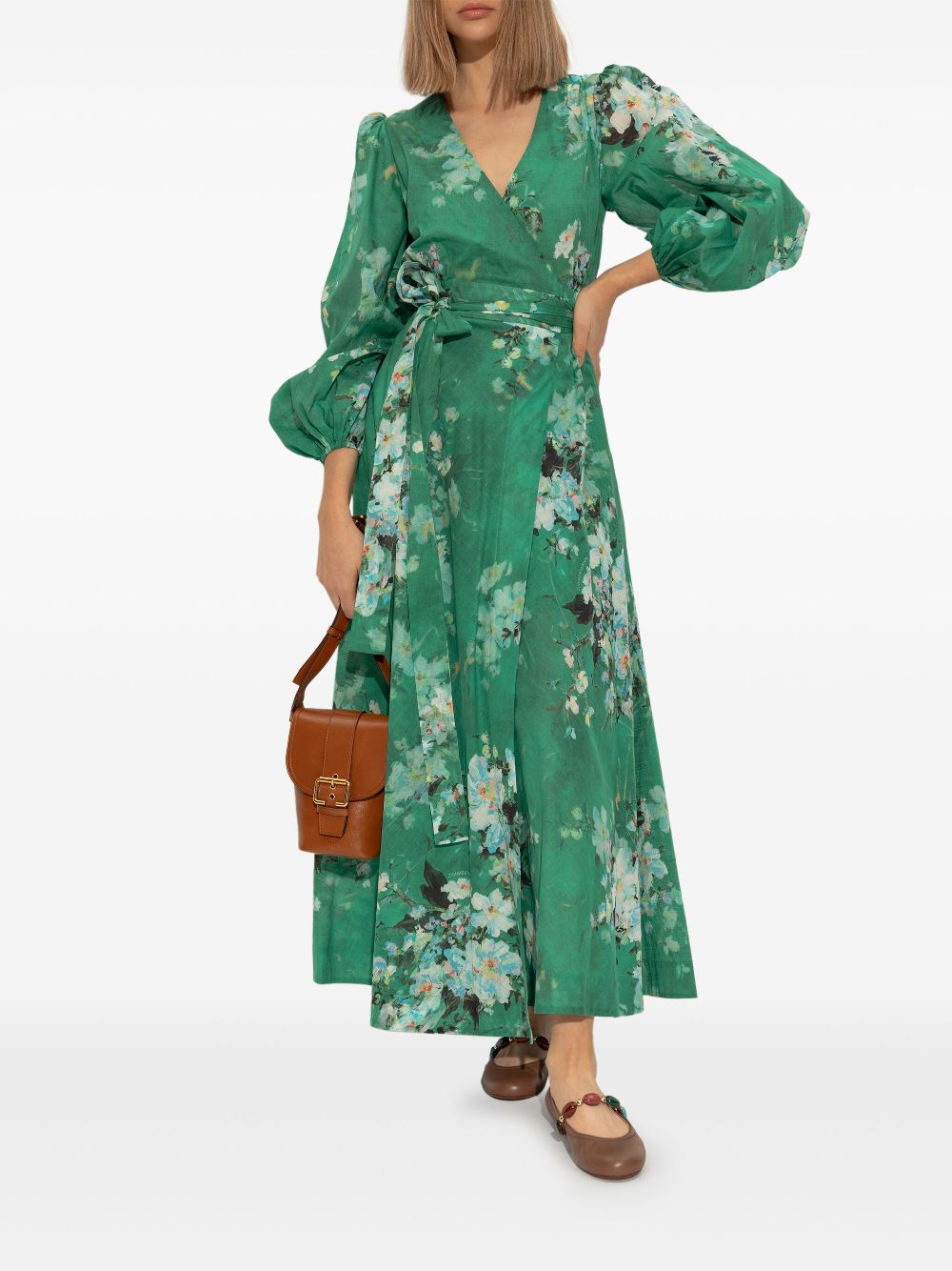 Gianvito Rossi Women's Shanti Mary Jane Leather Ballerinas