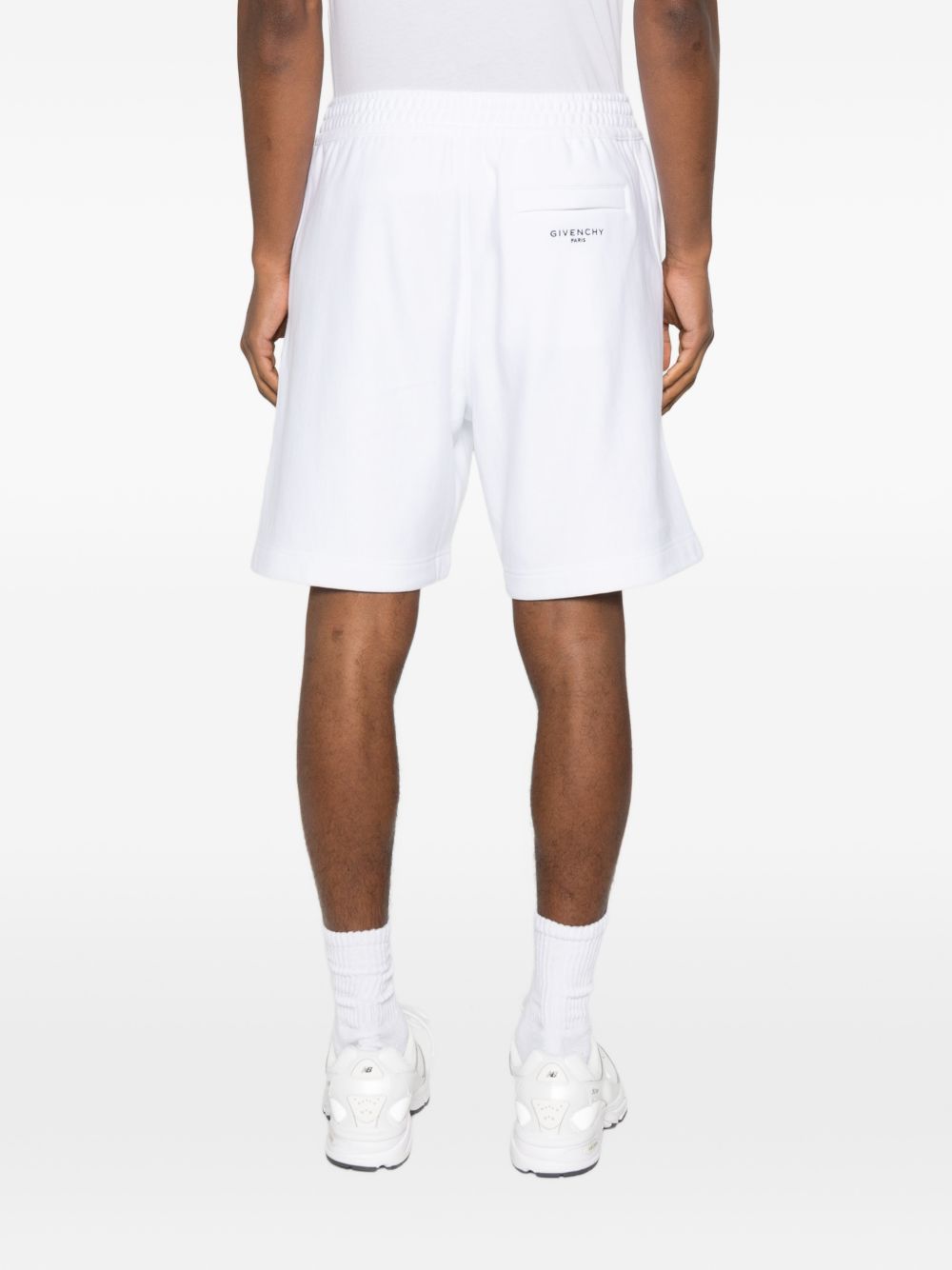 Givenchy Men's Logo Cotton Shorts