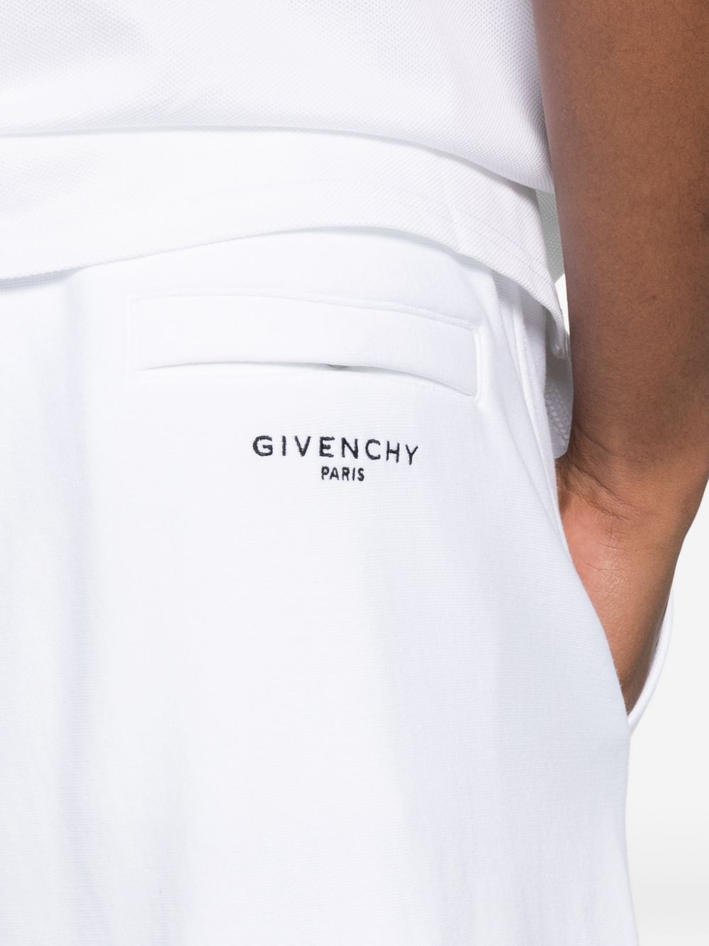 Givenchy Men's Logo Cotton Shorts