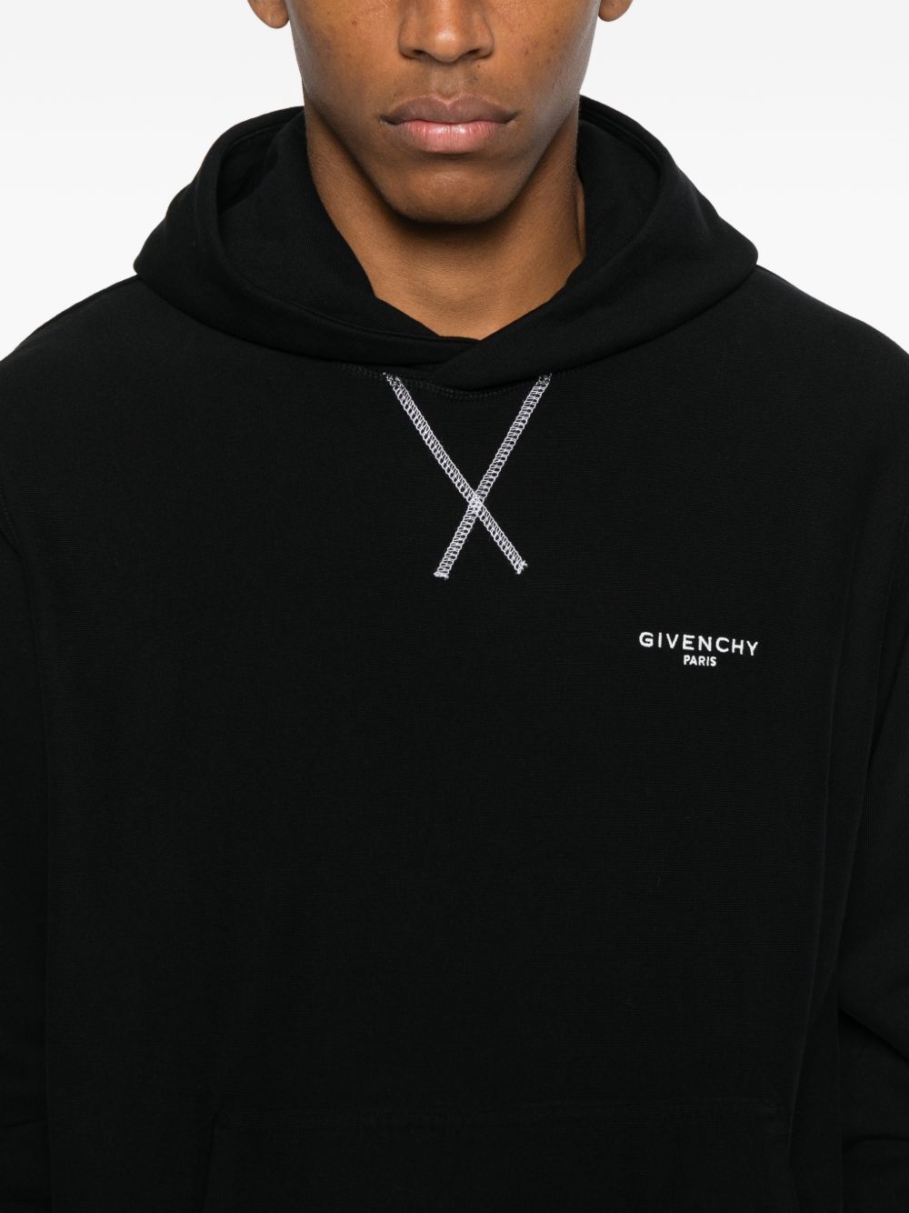 Givenchy Men's Logo Cotton Hoodie