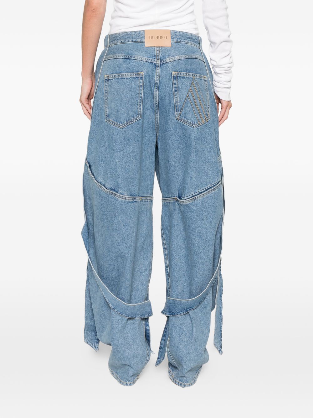 The Attico Women's Denim Cotton Jeans