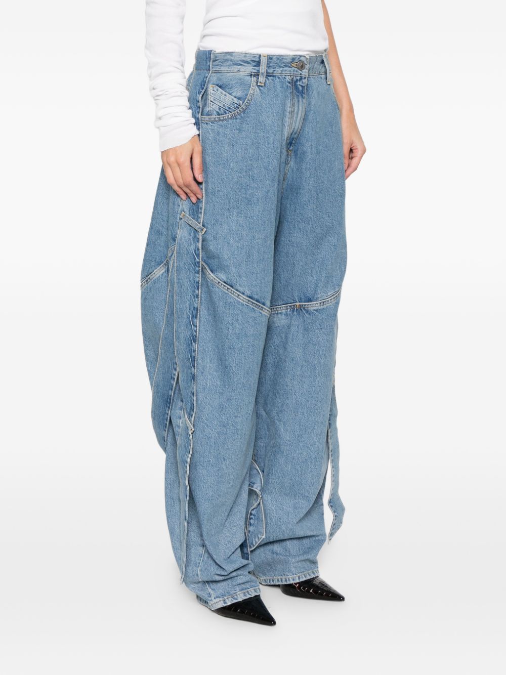 The Attico Women's Denim Cotton Jeans